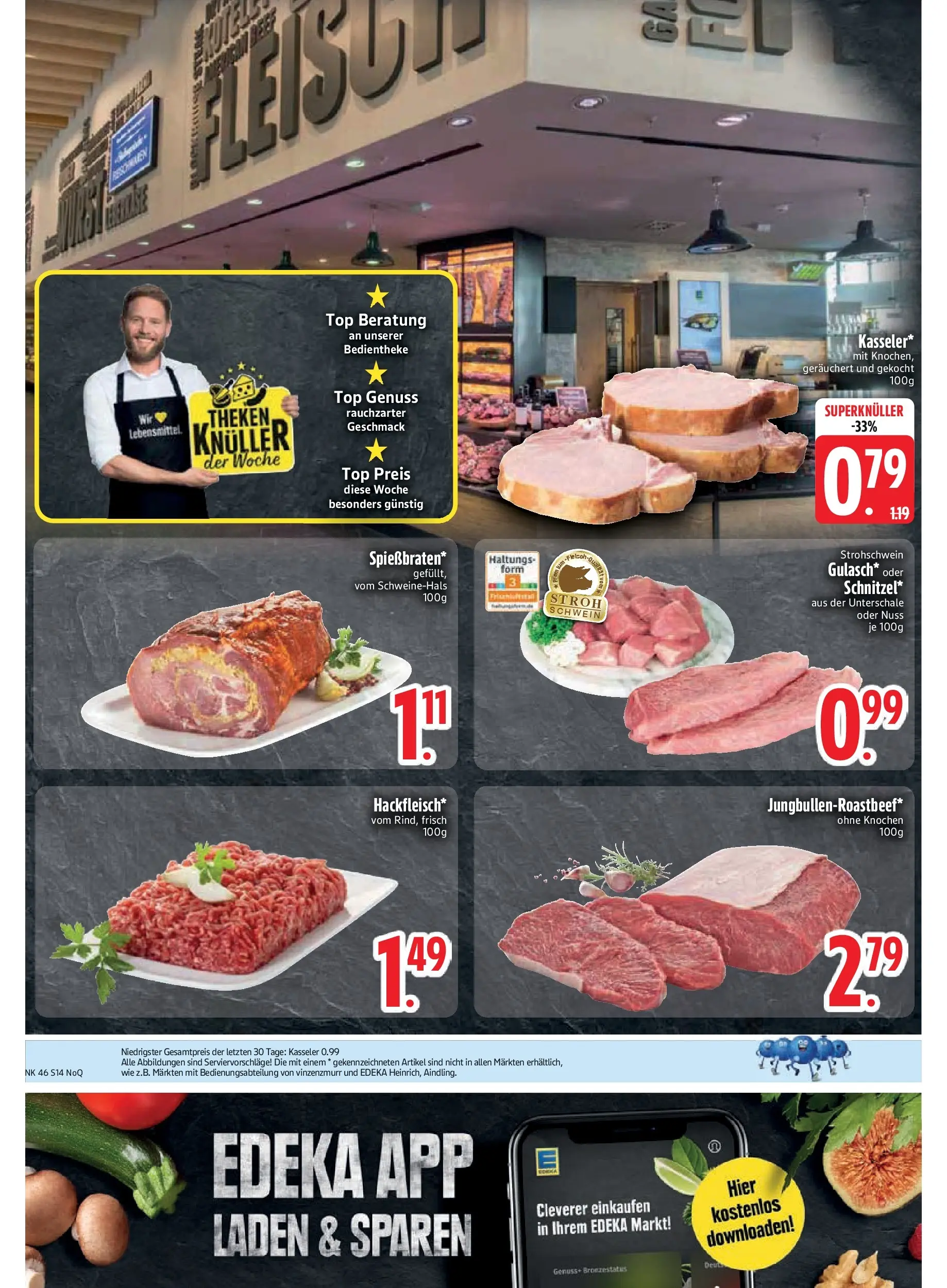 Edeka prospekt Rötz	 (ab 09.11.2025) » Angebote Online | Seite: 16 | Produkte: Top