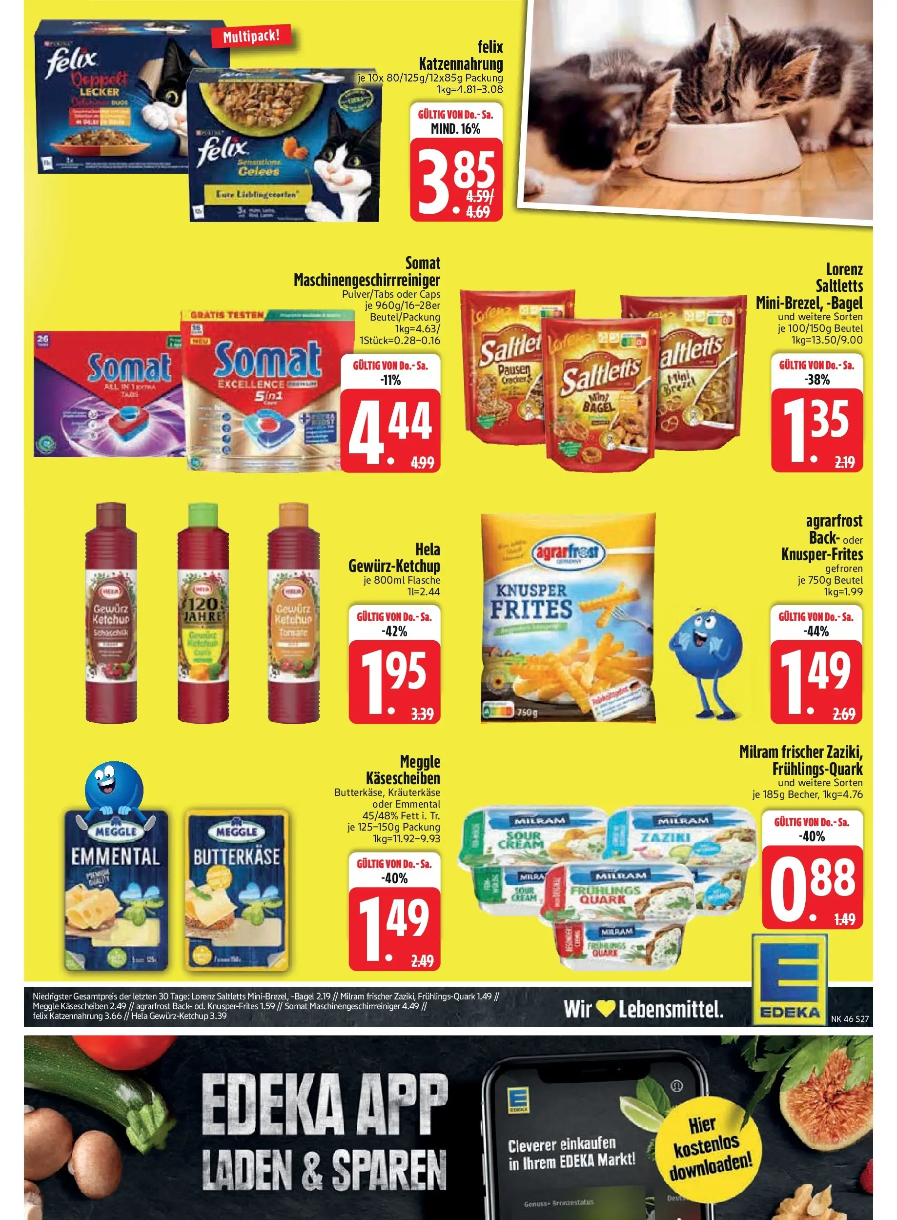 Edeka prospekt Murnau	 (ab 09.11.2025) » Angebote Online | Seite: 29 | Produkte: Quark, Milram, Ketchup