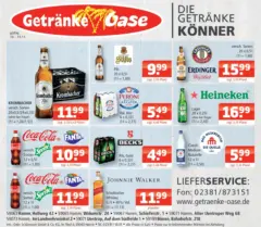 Entdecke - Getränke Oase: Getränkeangebote ab 09.11.2025 gültig