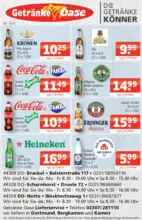 Getränke Oase: Getränkeangebote