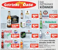 Entdecke - Getränke Oase: Getränkeangebote ab 09.11.2025 gültig