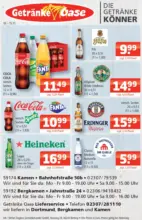 Getränke Oase: Getränkeangebote