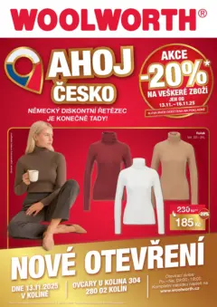 Náhled letáku Woolworth leták - Kolín od 13.11.2025