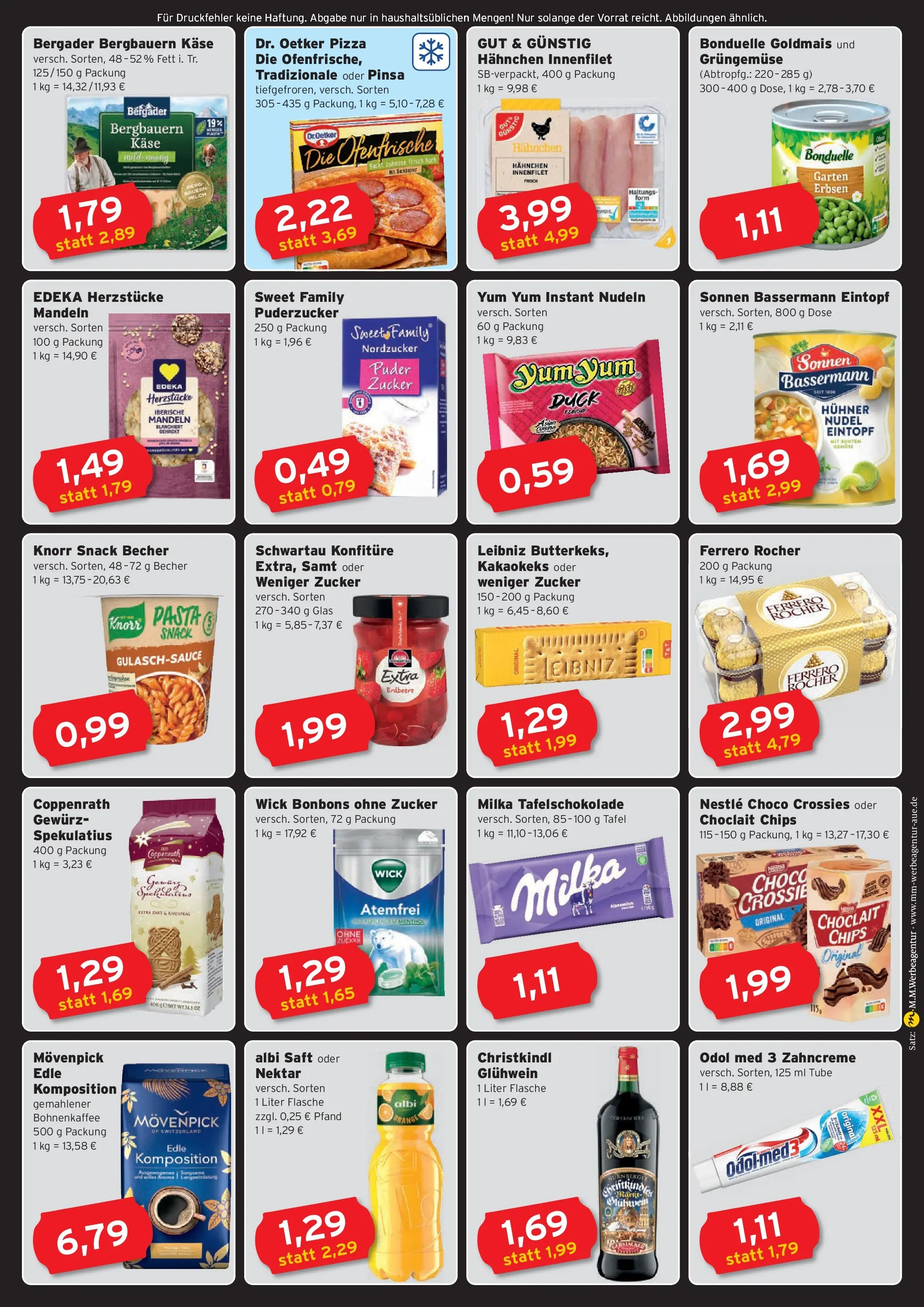 Edeka prospekt Rostock	 (ab 10.11.2025) » Angebote Online | Seite: 2 | Produkte: Milka, Pasta, Saft, Erbsen