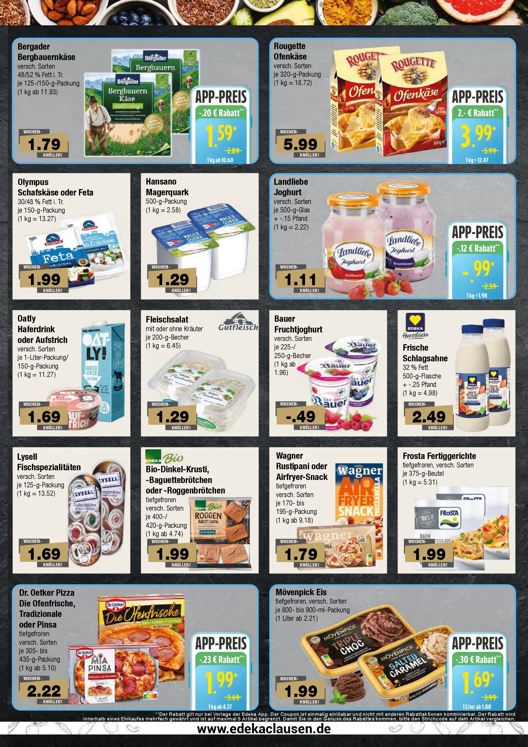 Edeka prospekt Hamburg	 (ab 10.11.2025) » Angebote Online | Seite: 5 | Produkte: Feta, Mozzarella, Frosta, Pizza