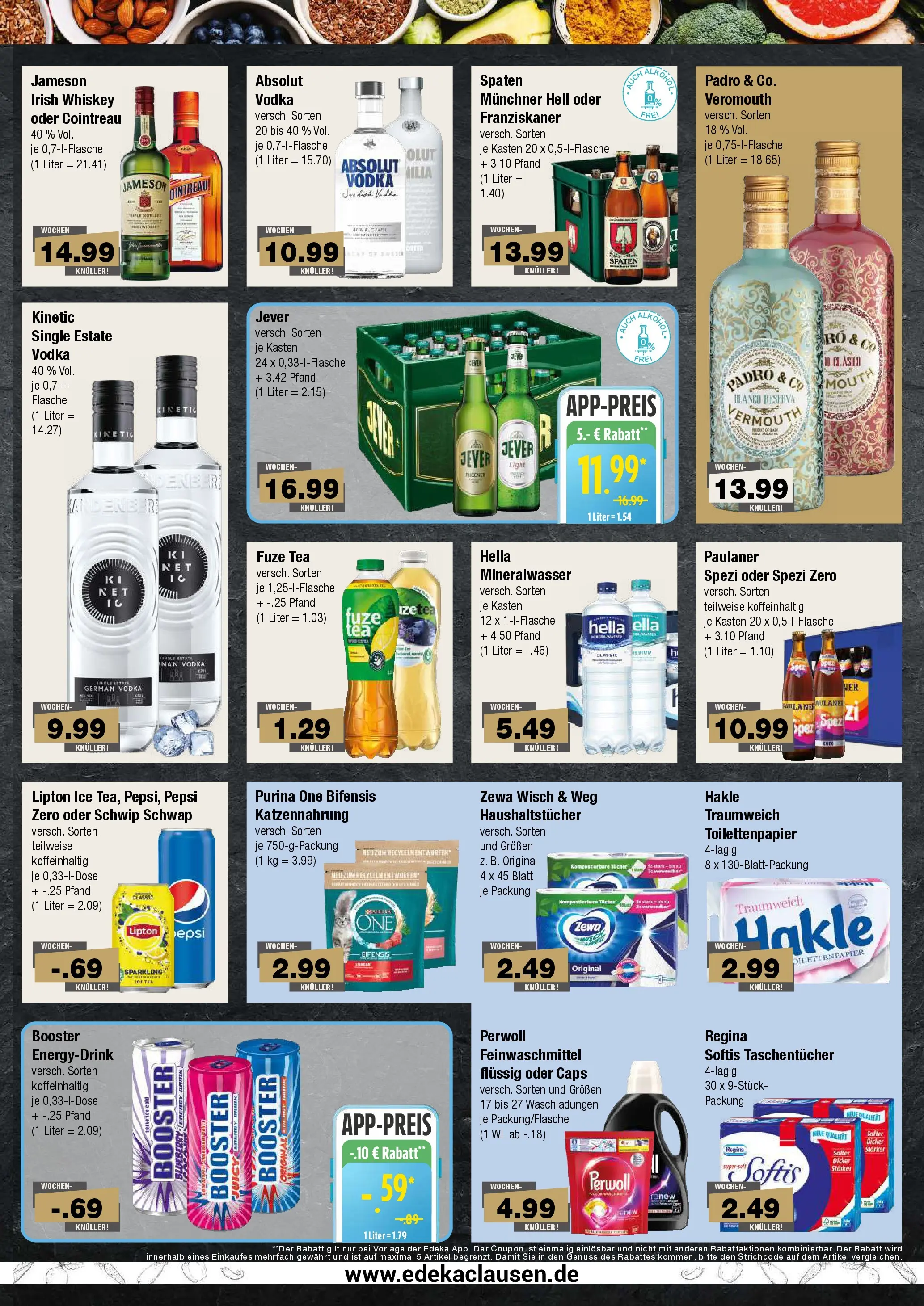 Edeka prospekt Hamburg	 (ab 10.11.2025) » Angebote Online | Seite: 7 | Produkte: Perwoll, Zewa, Hella, Paulaner