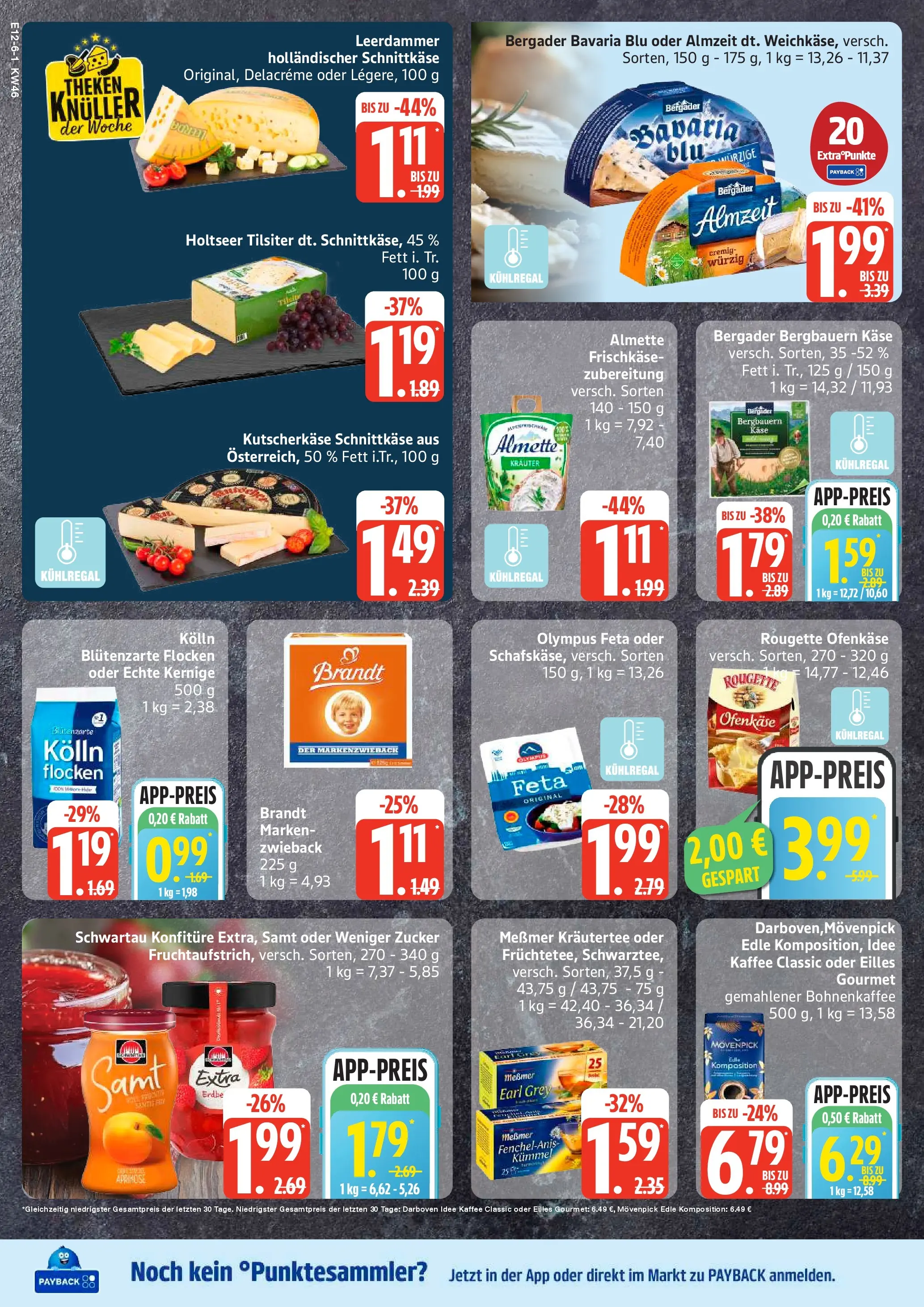 Edeka prospekt Hamburg	 (ab 10.11.2025) » Angebote Online | Seite: 10 | Produkte: Almette, Kaffee, Messmer, Frischkase