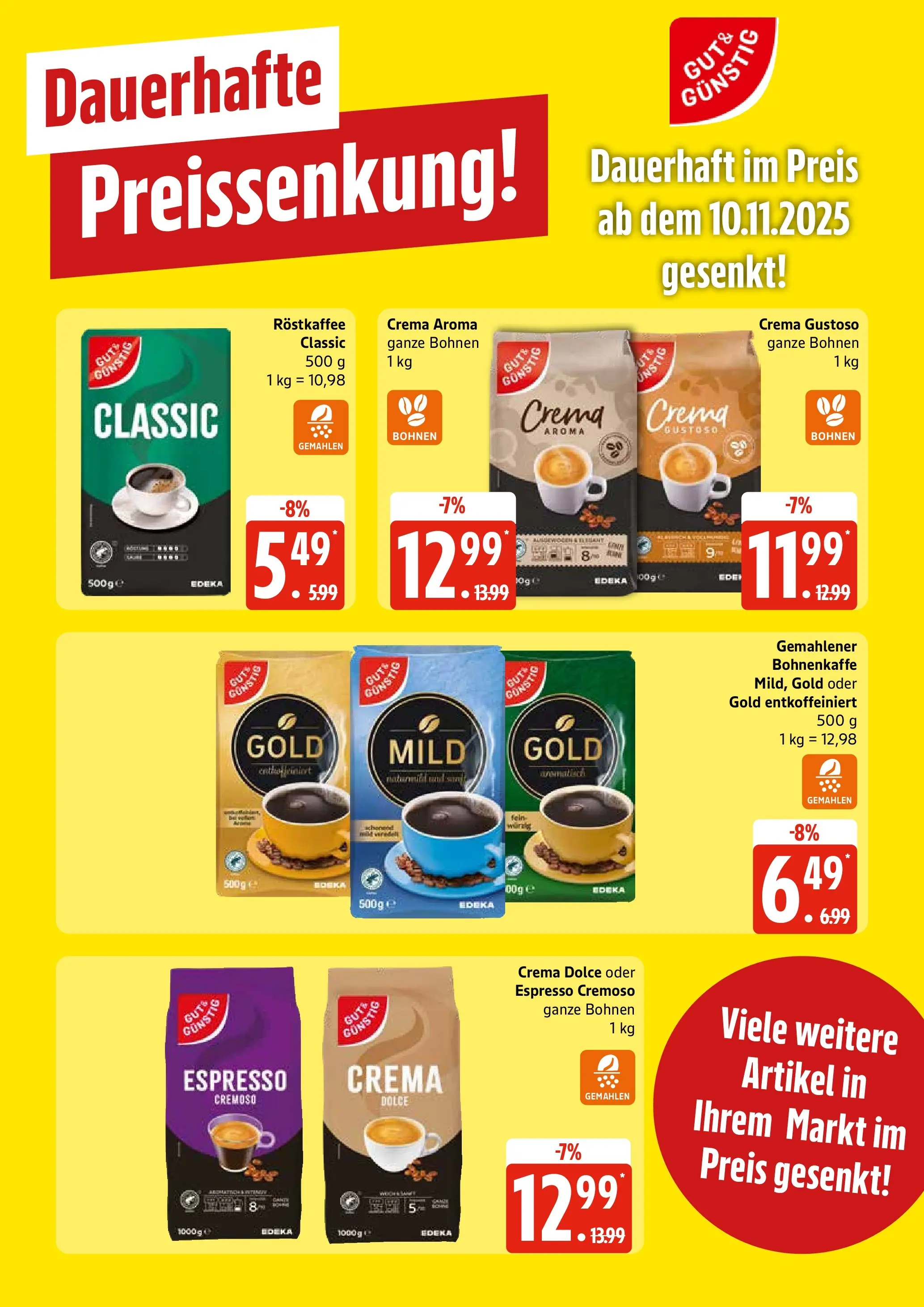 Edeka prospekt Bad Schwartau	 (ab 10.11.2025) » Angebote Online | Seite: 19
