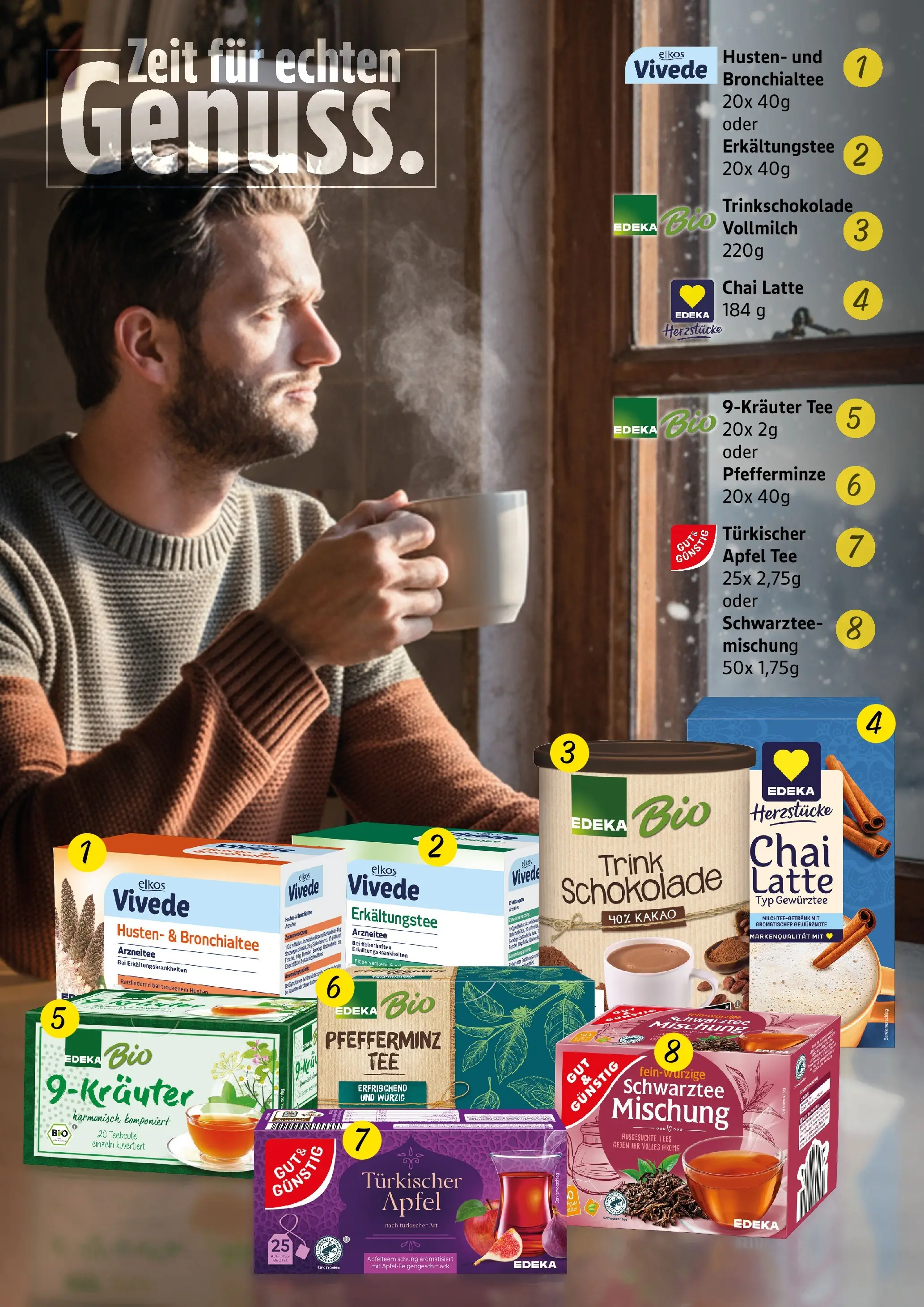 Edeka prospekt Bad Schwartau	 (ab 10.11.2025) » Angebote Online | Seite: 21 | Produkte: Schokolade, Äpfel, Apple, Tee