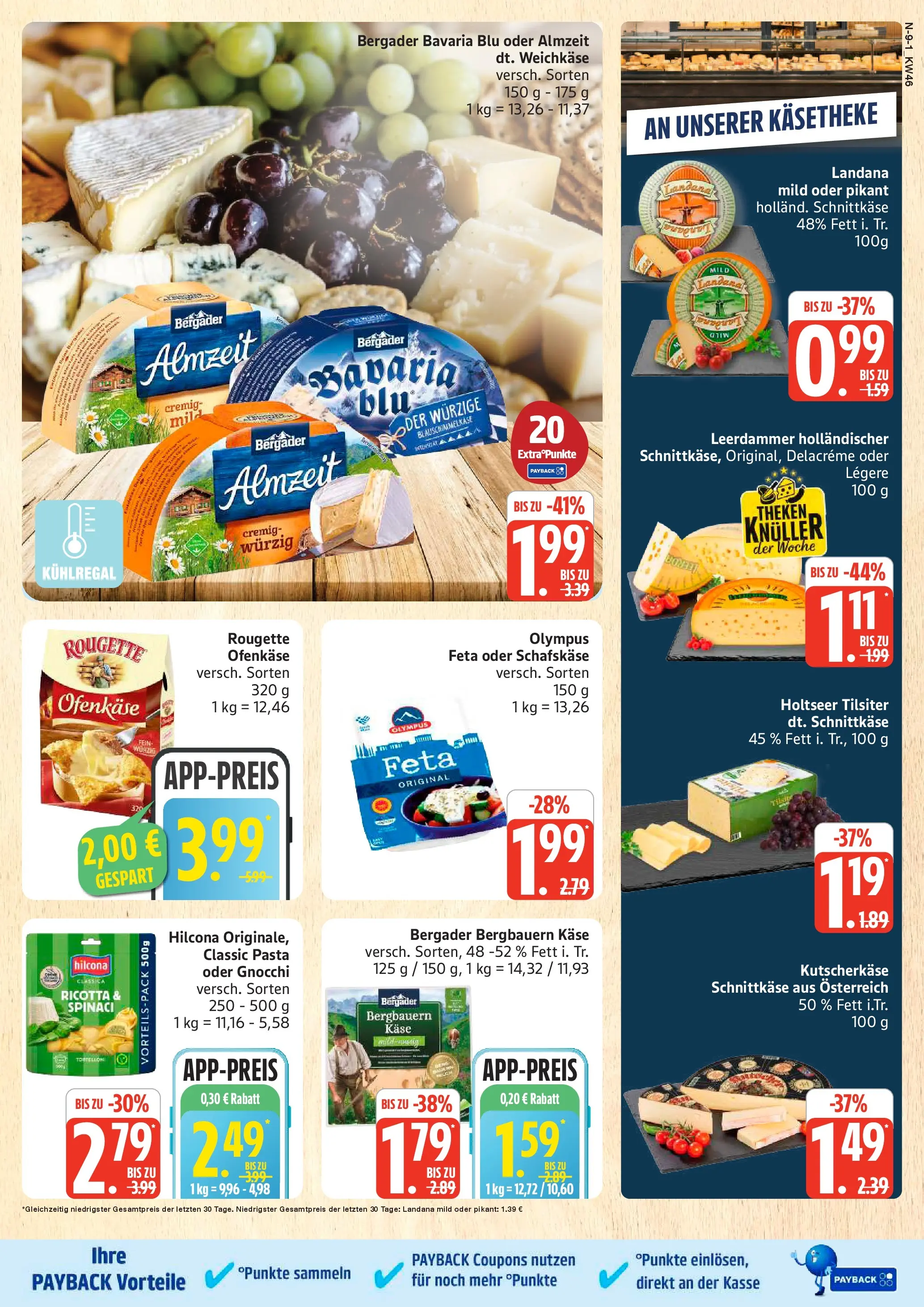 Marktkauf - Marktkauf: Wochenangebote (ab 10.11.2025) » Angebote online | Seite: 9 | Produkte: Feta, Käse, Pasta, Schafskase