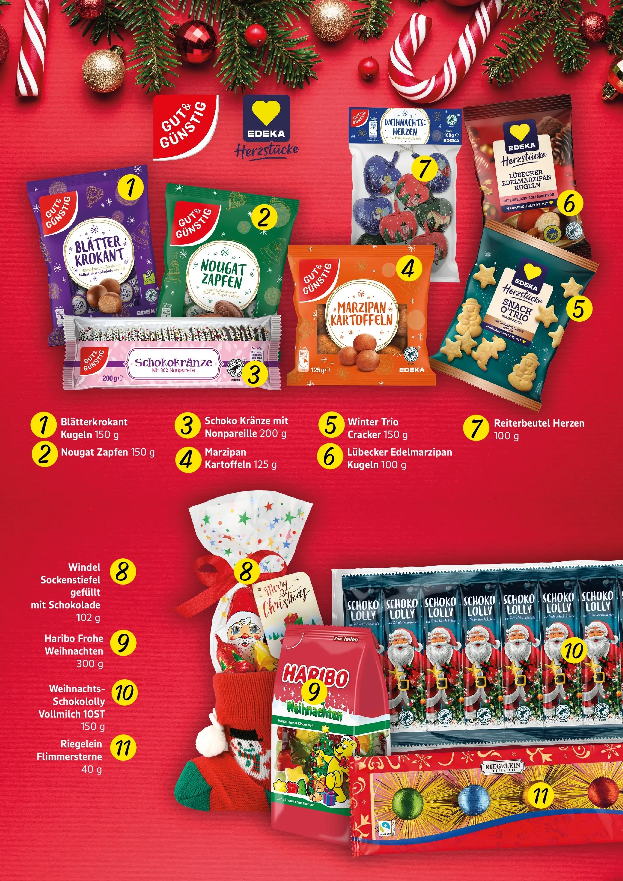 Edeka prospekt Bad Schwartau	 (ab 10.11.2025) » Angebote Online | Seite: 25 | Produkte: Haribo, Schokolade, Kartoffeln