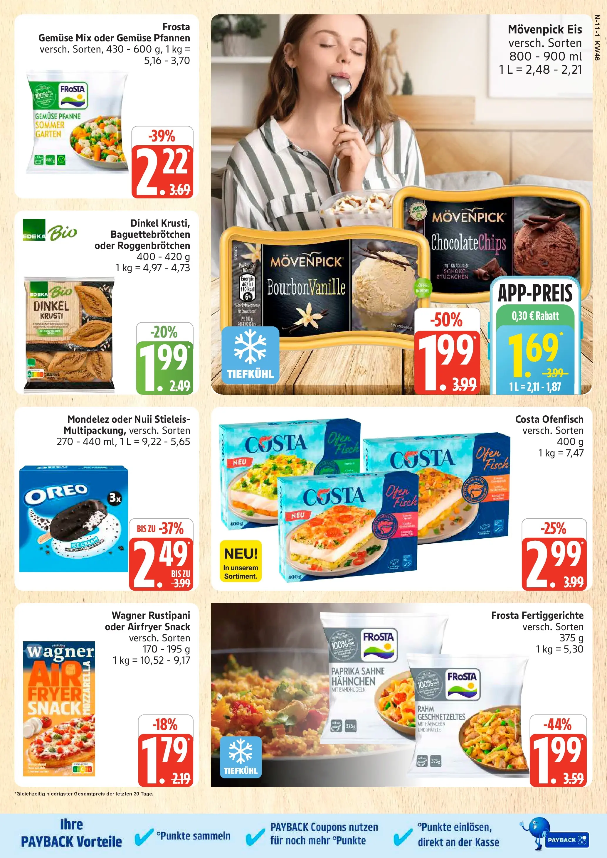 Marktkauf - Marktkauf: Wochenangebote (ab 10.11.2025) » Angebote online | Seite: 11 | Produkte: Ofen, Hahnchen, Mozzarella, Sahne