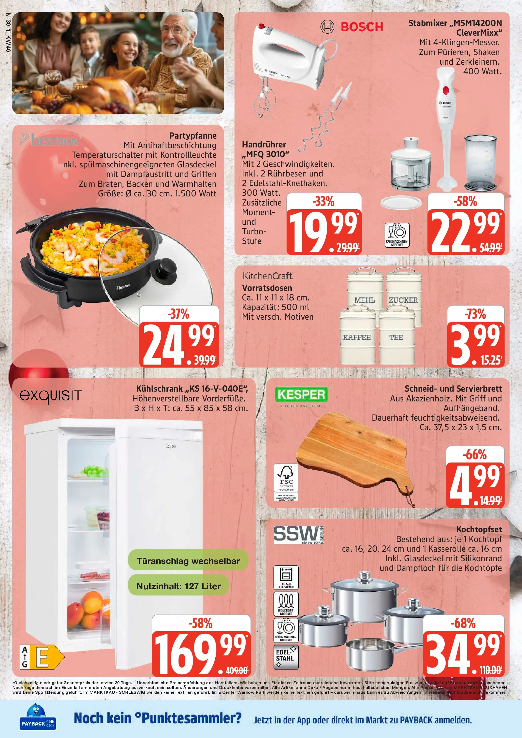 Marktkauf - Marktkauf: Wochenangebote (ab 10.11.2025) » Angebote online | Seite: 30 | Produkte: Bosch, Mehl, Kaffee, Zucker