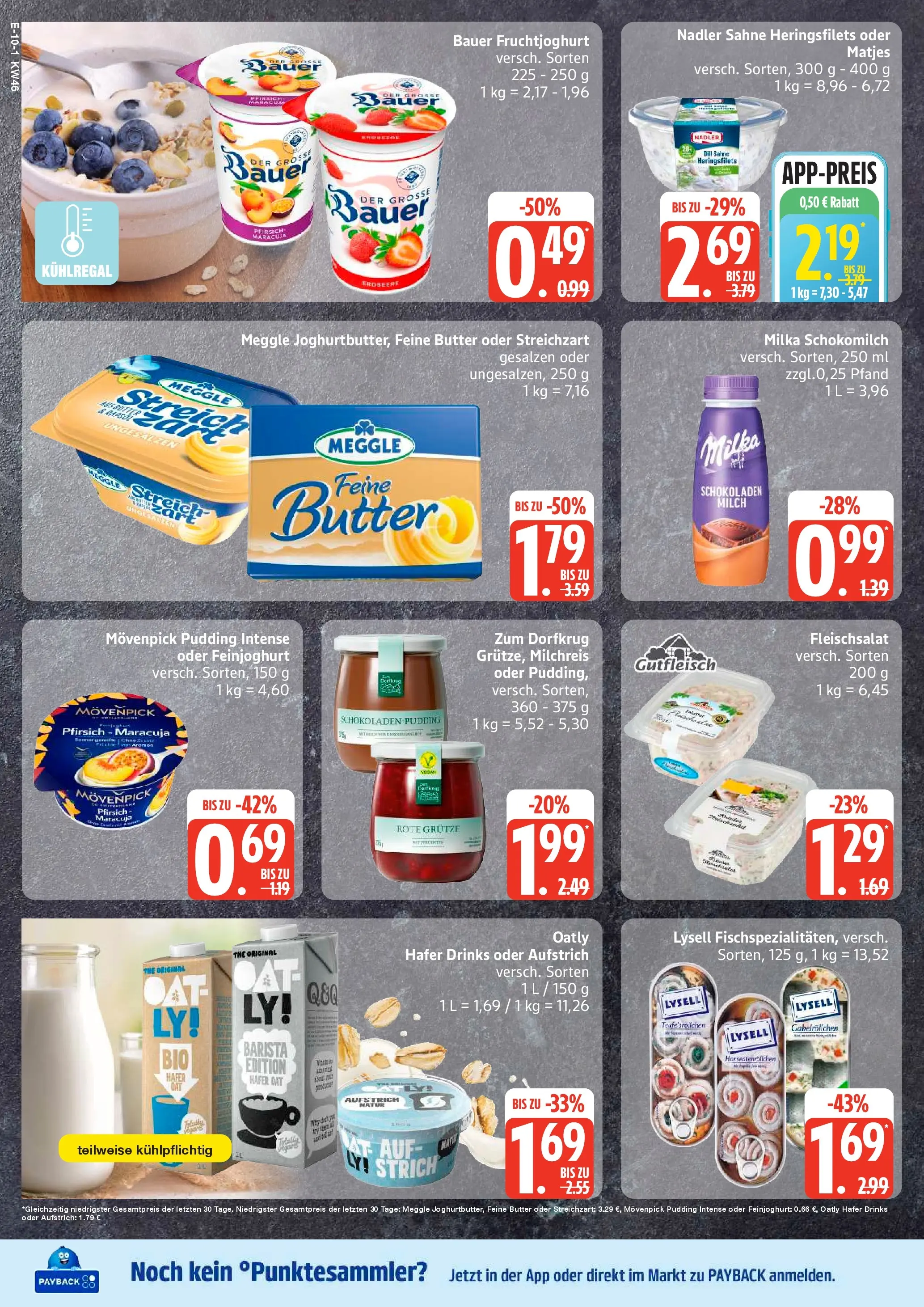 Edeka prospekt Bad Schwartau	 (ab 10.11.2025) » Angebote Online | Seite: 15 | Produkte: Butter, Rapsöl, Dill, Sahne