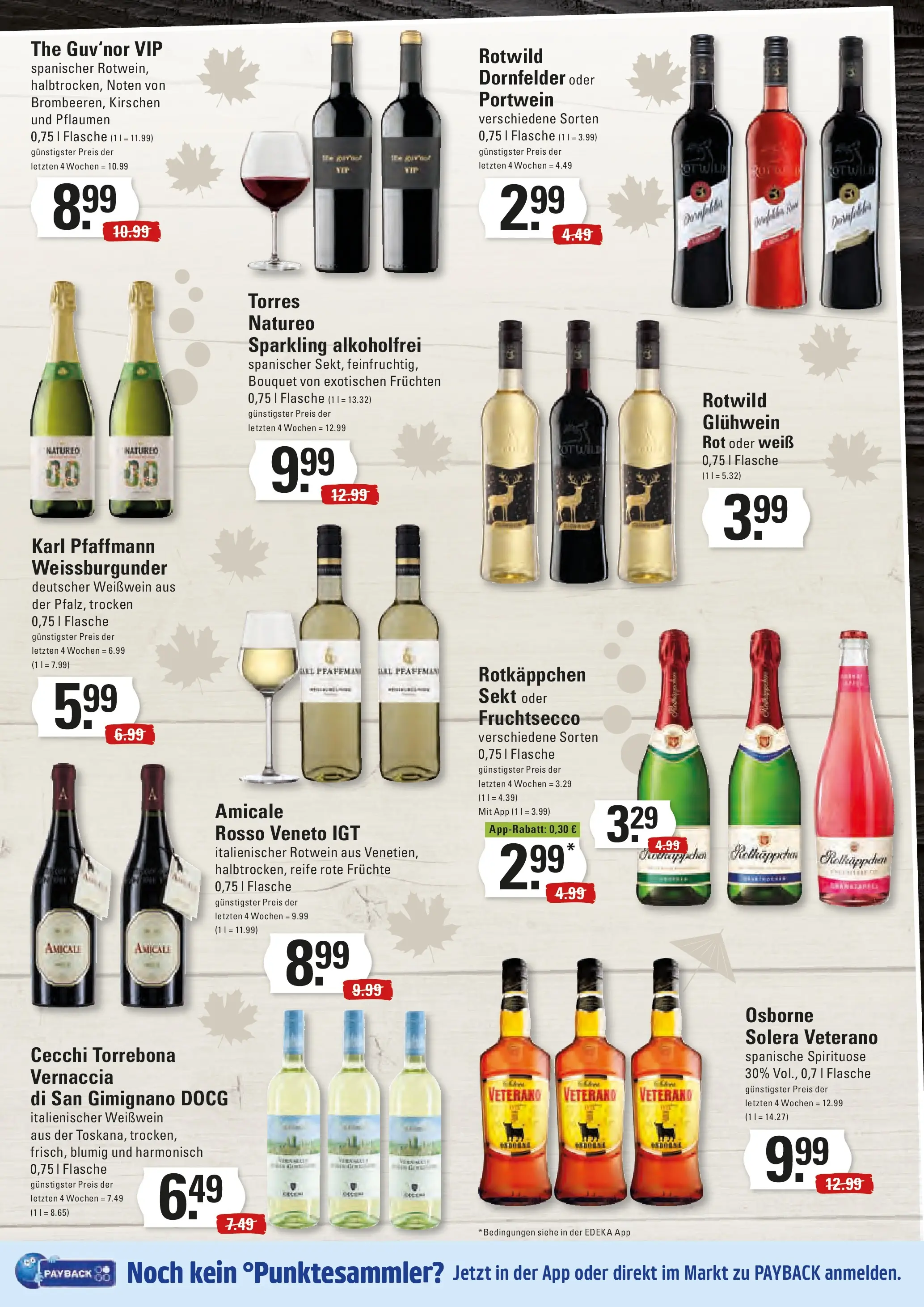 Edeka prospekt Stade	 (ab 09.11.2025) » Angebote Online | Seite: 9 | Produkte: Pflaumen, Osborne, Weißwein, Rotkäppchen