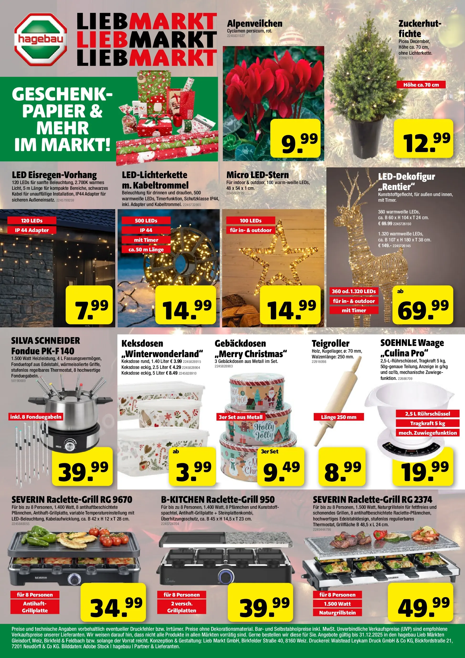 Entdecke - Hagebau Lieb Markt: Liebe Geschenkideen von 16.11.2025 - Aktuelle Angebote | Seite: 2 | Produkte: Kabel, Adapter