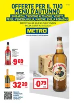 Metro Offerte Menù d'Autunno - Area 1 - al 19.11.2025