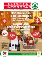 Eurospar Dal 6 novembre al 31 dicembre 2025 - al 31.12.2025