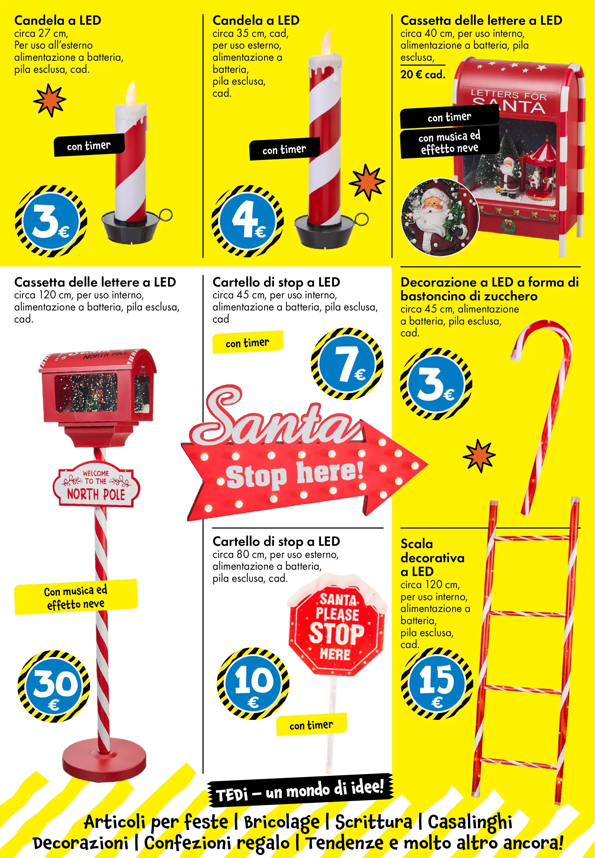 Nuovo TEDi - TEDi volantino fino al 15.11.2025 dal 06/11/2025 > offerte anteprima 🛍️ | Pagina: 6 | Prodotti: The, Batteria, Candela, Decorazioni