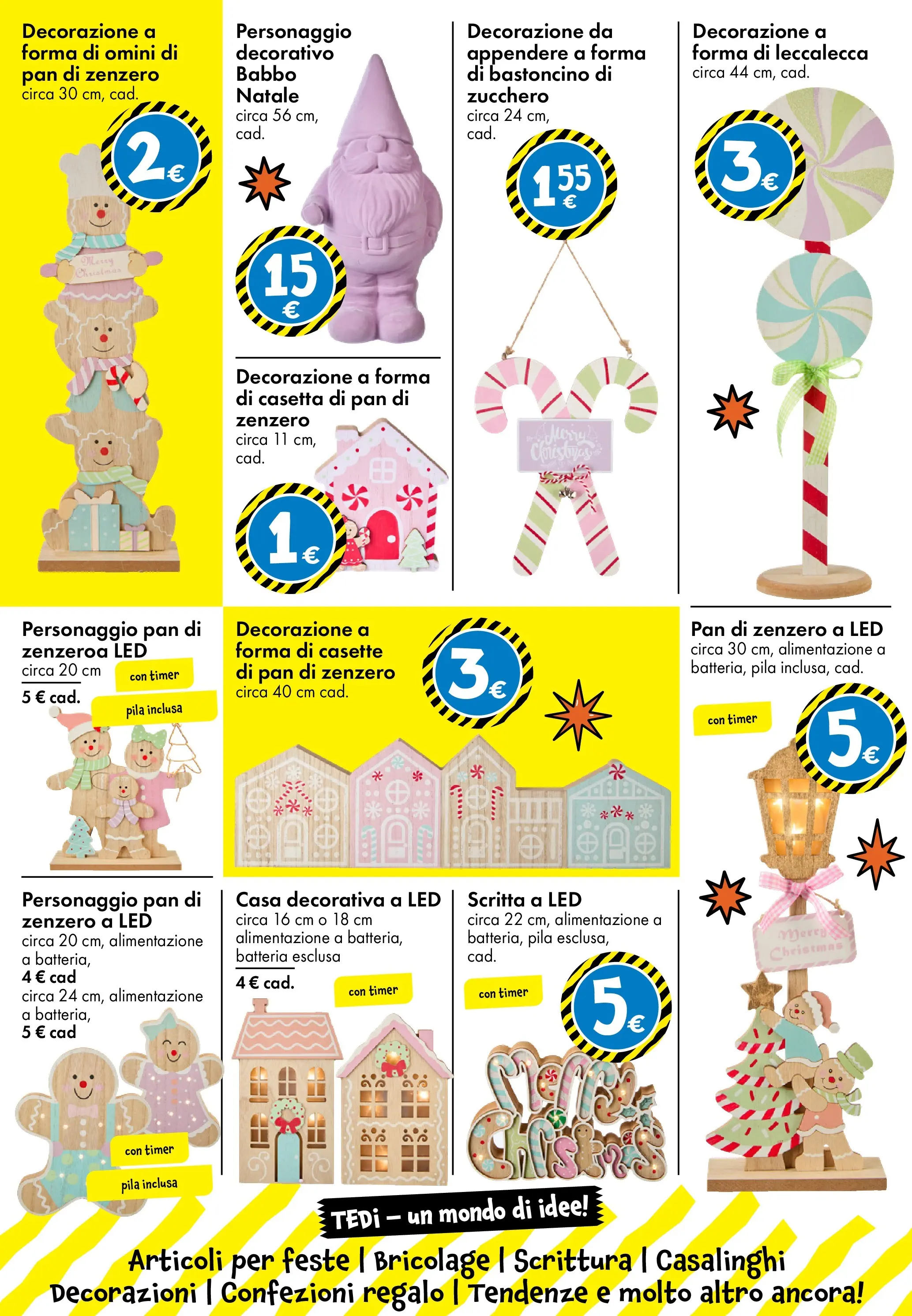 Nuovo TEDi - TEDi volantino fino al 15.11.2025 dal 06/11/2025 > offerte anteprima 🛍️ | Pagina: 10 | Prodotti: Zucchero, Batteria, Decorazioni