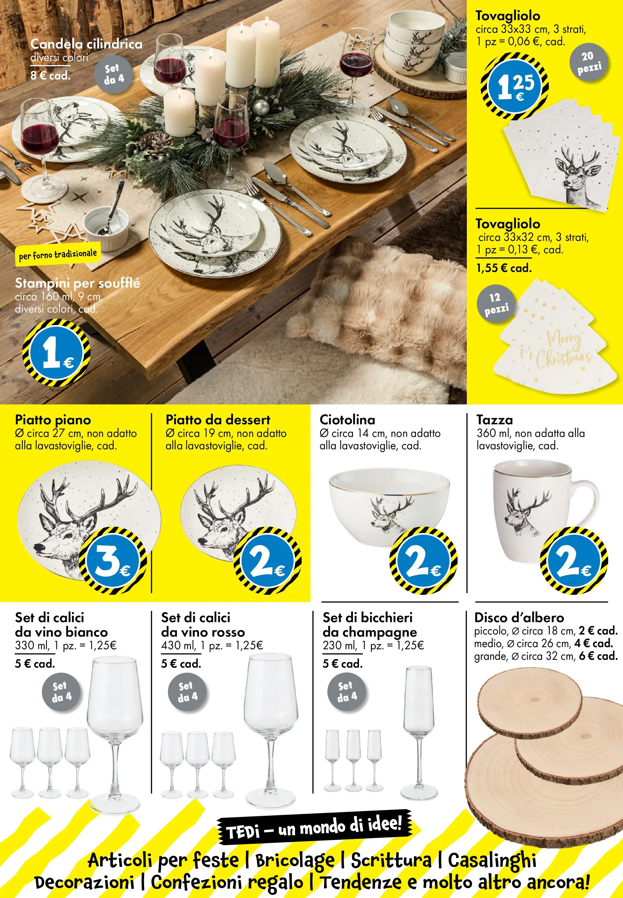 Nuovo TEDi - TEDi volantino fino al 15.11.2025 dal 06/11/2025 > offerte anteprima 🛍️ | Pagina: 24 | Prodotti: Champagne, Piatto, Candela, Decorazioni