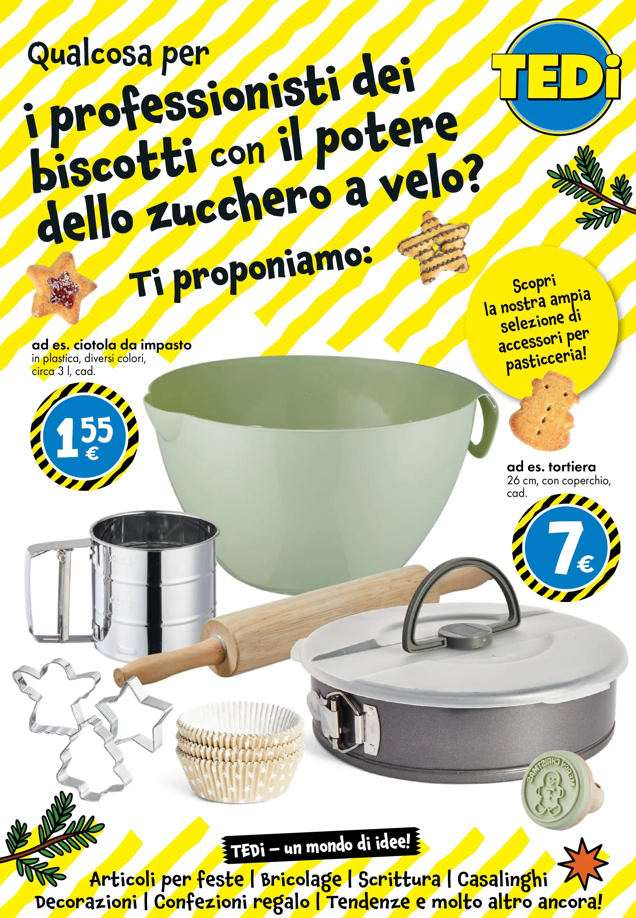 Nuovo TEDi - TEDi volantino fino al 15.11.2025 dal 06/11/2025 > offerte anteprima 🛍️ | Pagina: 34 | Prodotti: Tortiera, Zucchero, Ciotola, Decorazioni