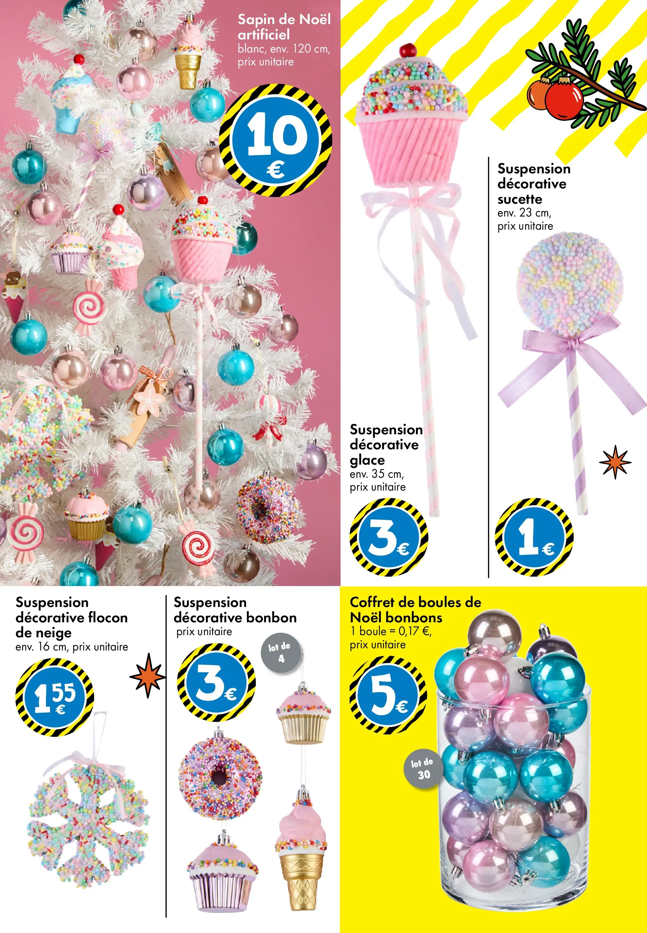 TEDi - TEDi - pleins d'idées à partir du 06/11/2025 - promo en ligne | Page: 9 | Produits: Sapin de Noël, Suspension, Bonbons