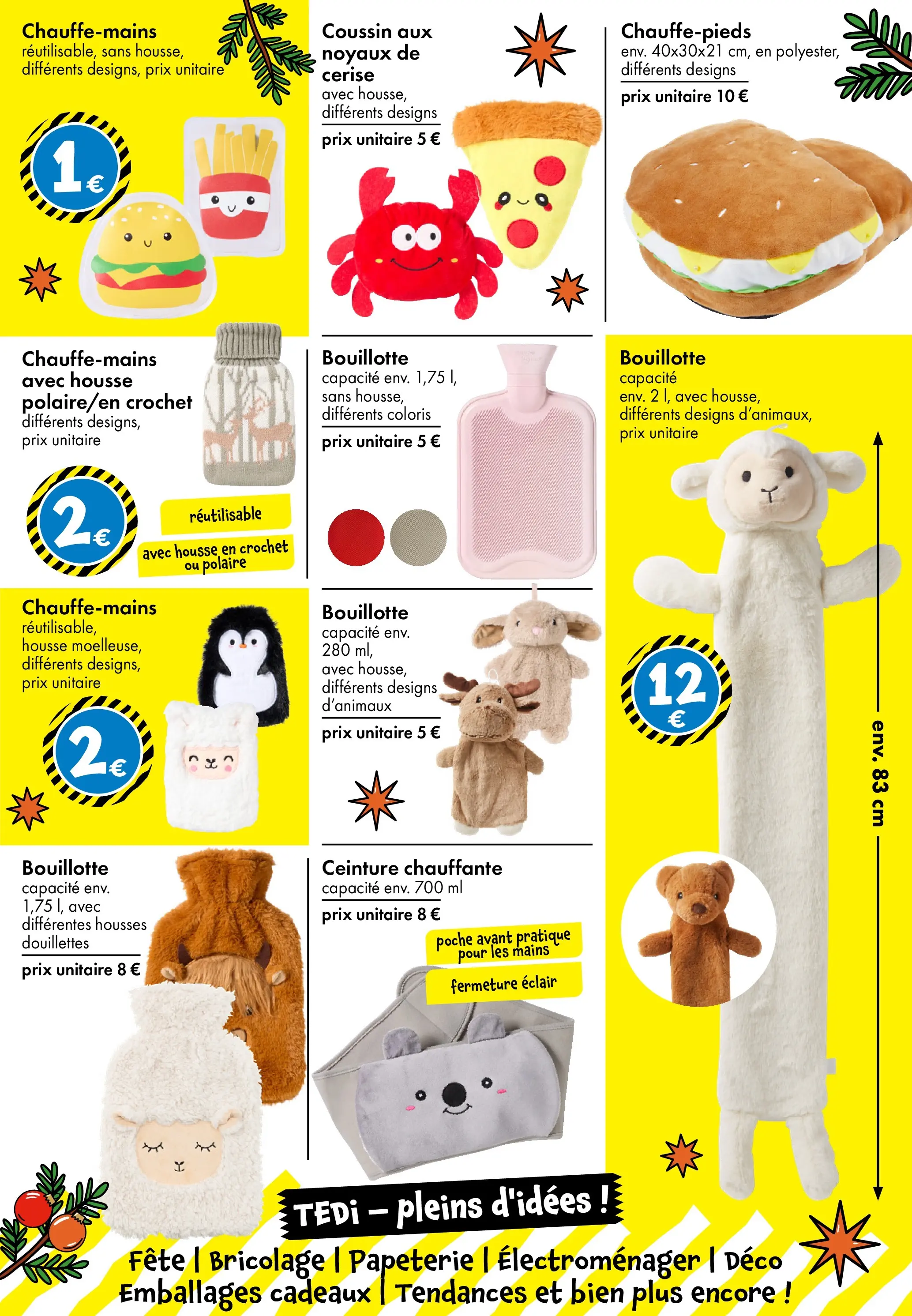 TEDi - TEDi - pleins d'idées à partir du 06/11/2025 - promo en ligne | Page: 20 | Produits: Ceinture, Bouillotte