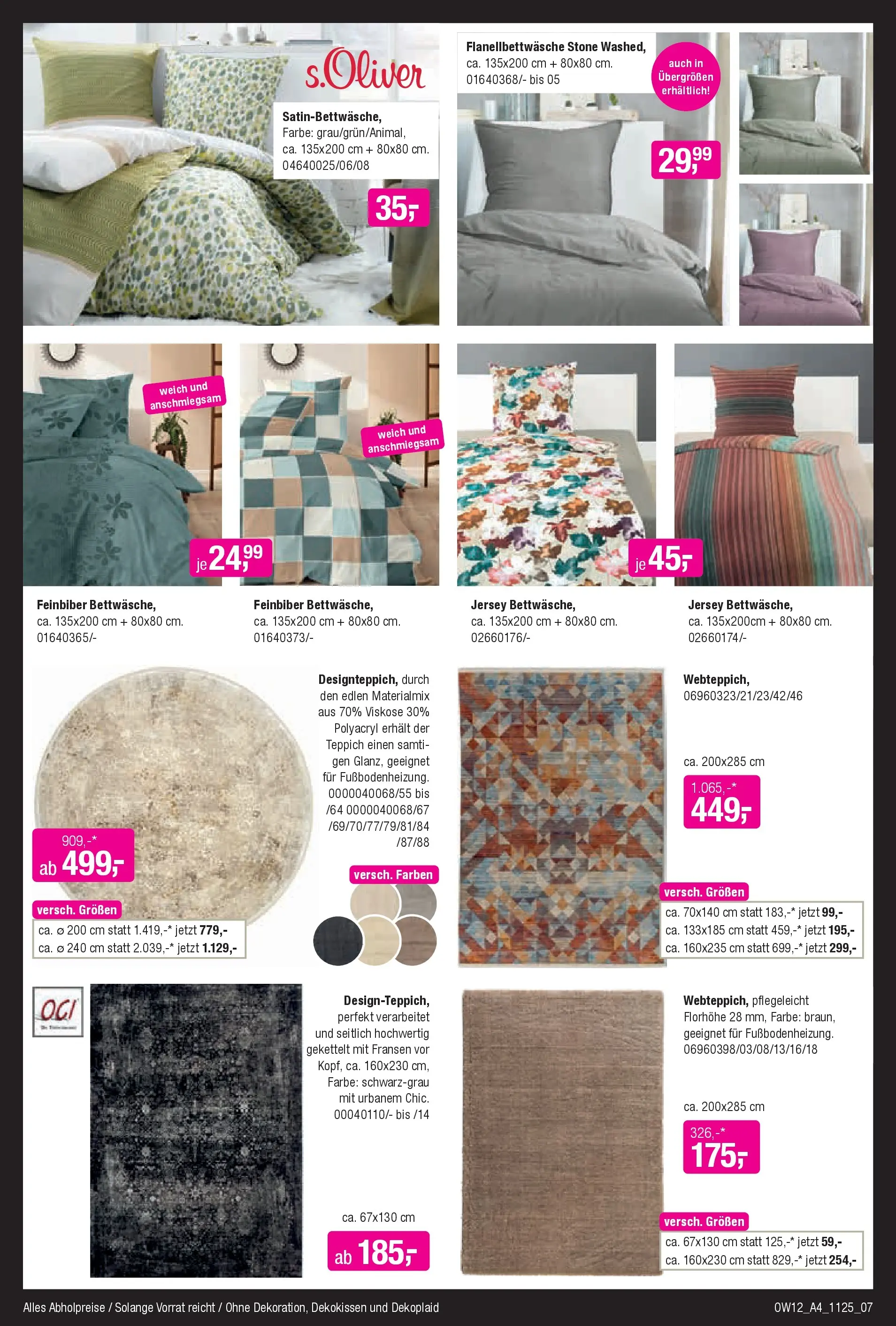 Entdecke - Black Shopping Week (ab 12.11.2025) zum Blättern | Seite: 7 | Produkte: Teppich