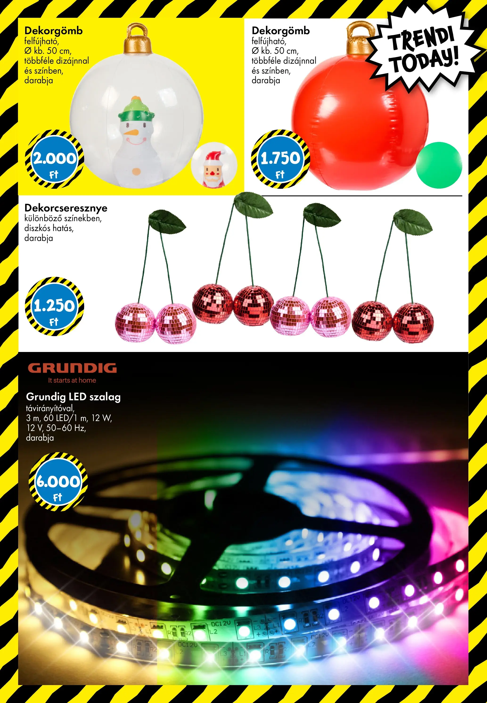 TEDi Akciós újság - 2025.11.07. -tól/töl > akció, lapozható szórólap 🛍️ | Oldal: 3 | Termékek: Led szalag