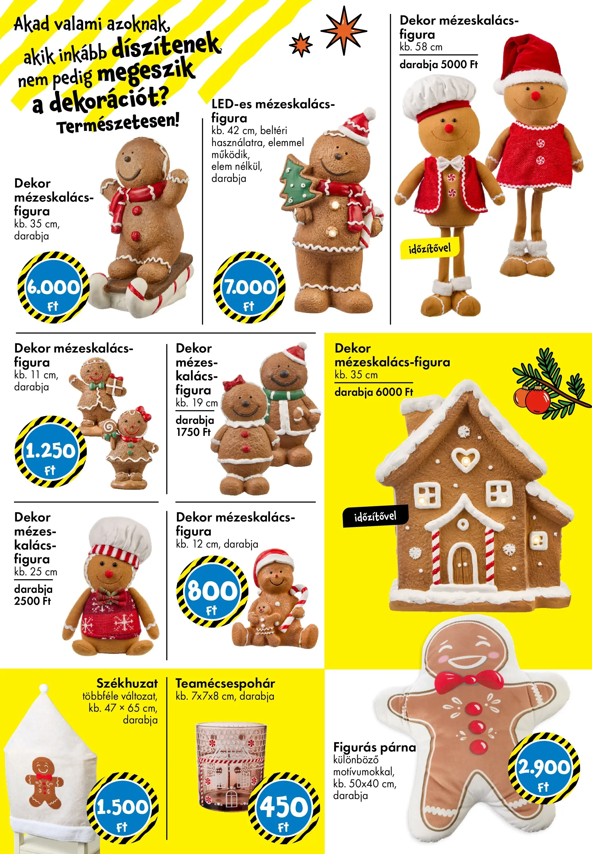 TEDi Akciós újság - 2025.11.07. -tól/töl > akció, lapozható szórólap 🛍️ | Oldal: 8 | Termékek: Székhuzat, Kalács, Párna, Mézeskalács