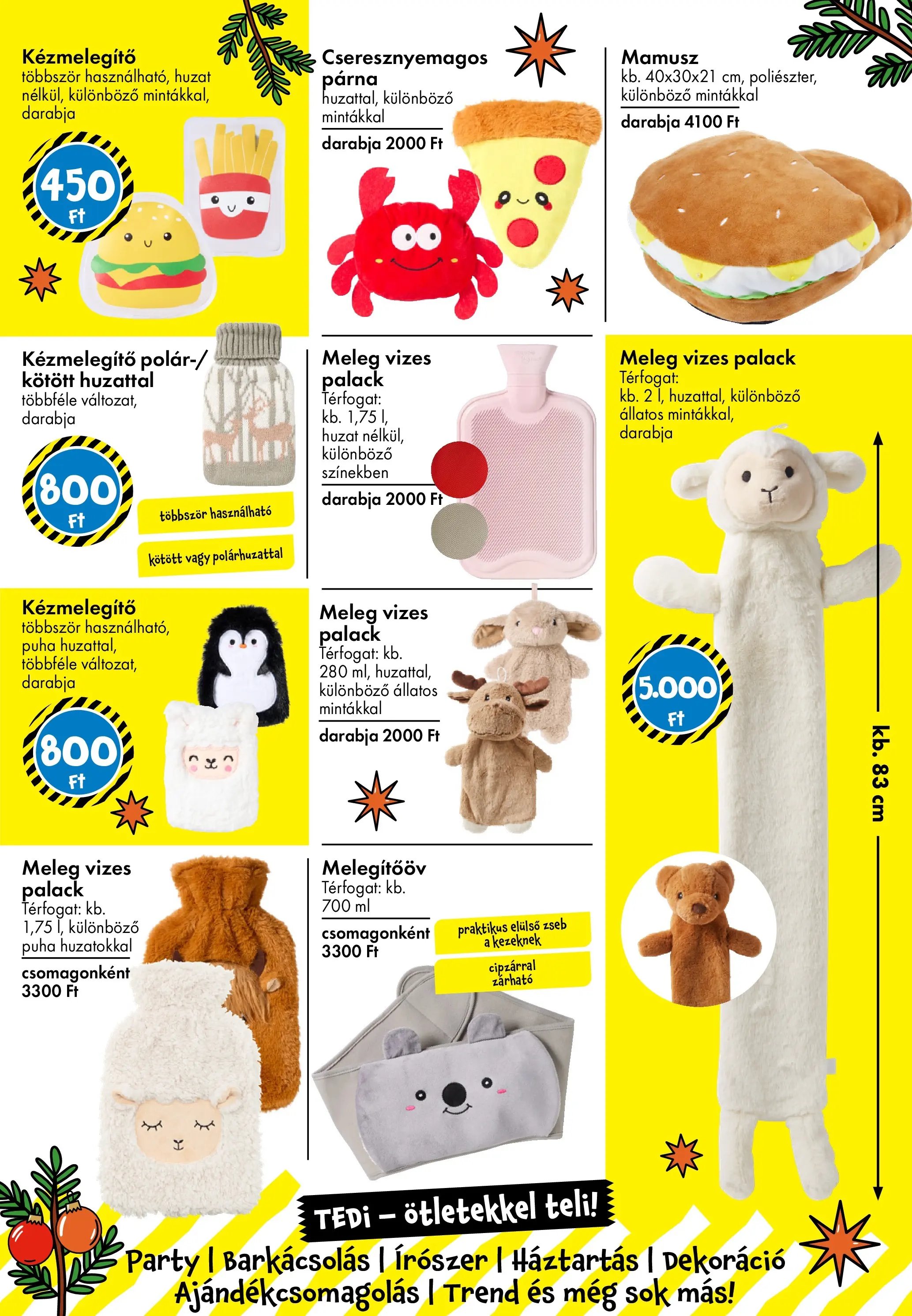 TEDi Akciós újság - 2025.11.07. -tól/töl > akció, lapozható szórólap 🛍️ | Oldal: 30 | Termékek: Párna, Dekoráció