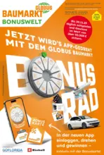 Globus Baumarkt: Wochenangebote