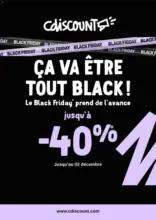 ÇA VA ÊTRE TOUT BLACK!