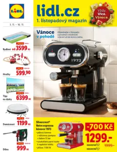 Náhled letáku Lidl magazín od 03.11.2025 Náhled letáku Lidl magazín od 03.11.2025
