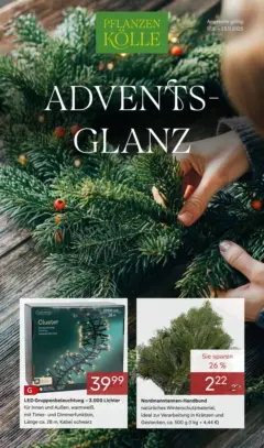 Pflanzen-Kölle - Pflanzen-Kölle: Adventsglanz ab 17.11.2025 gültig
