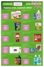 Ecofamily újság érvényessége 2025..11.09-ig
