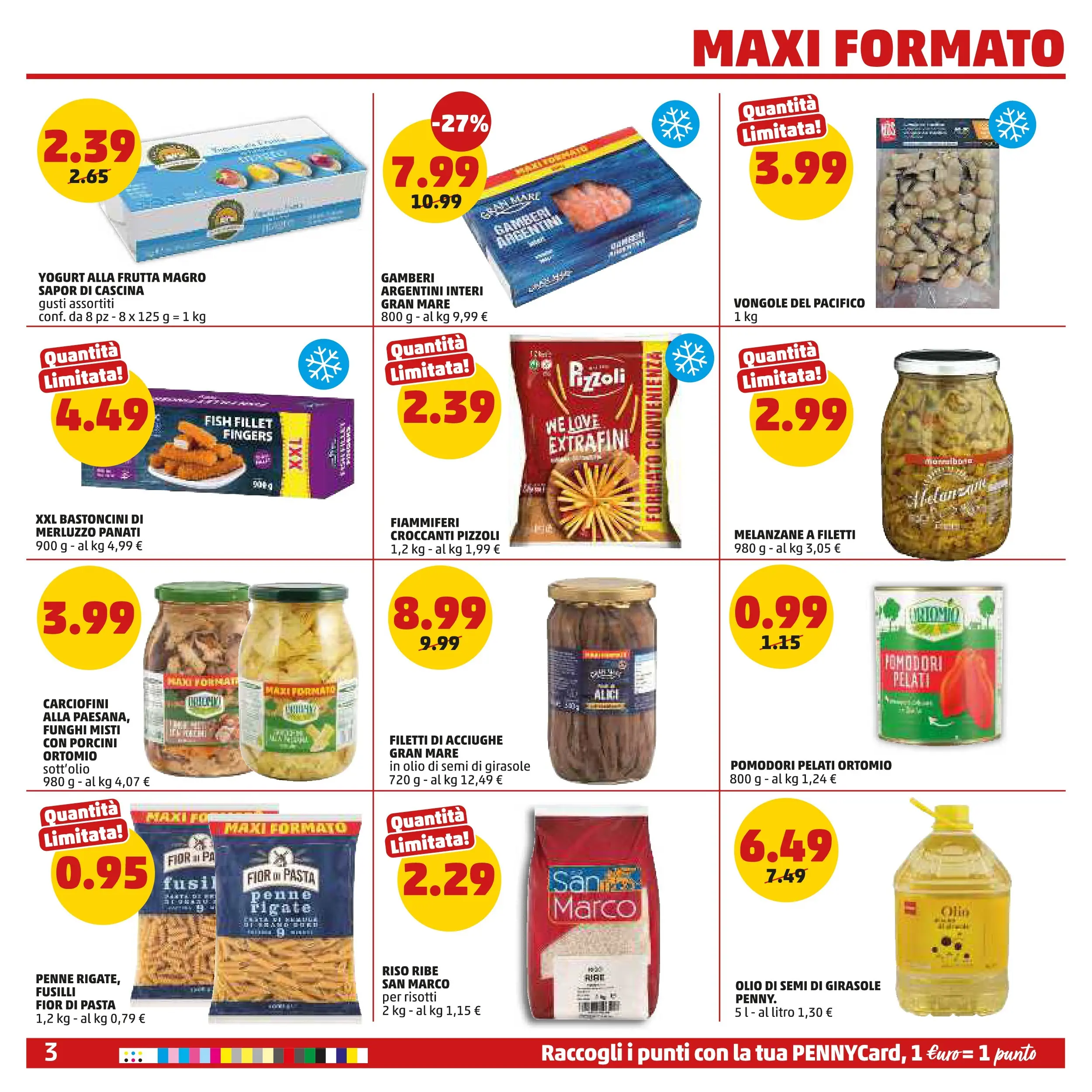 Volantino PENNY dal 06/11/2025 anteprima > (PENNY - Maxi formato) | Pagina: 3 | Prodotti: Merluzzo, Pomodori, Acciughe, Fusilli