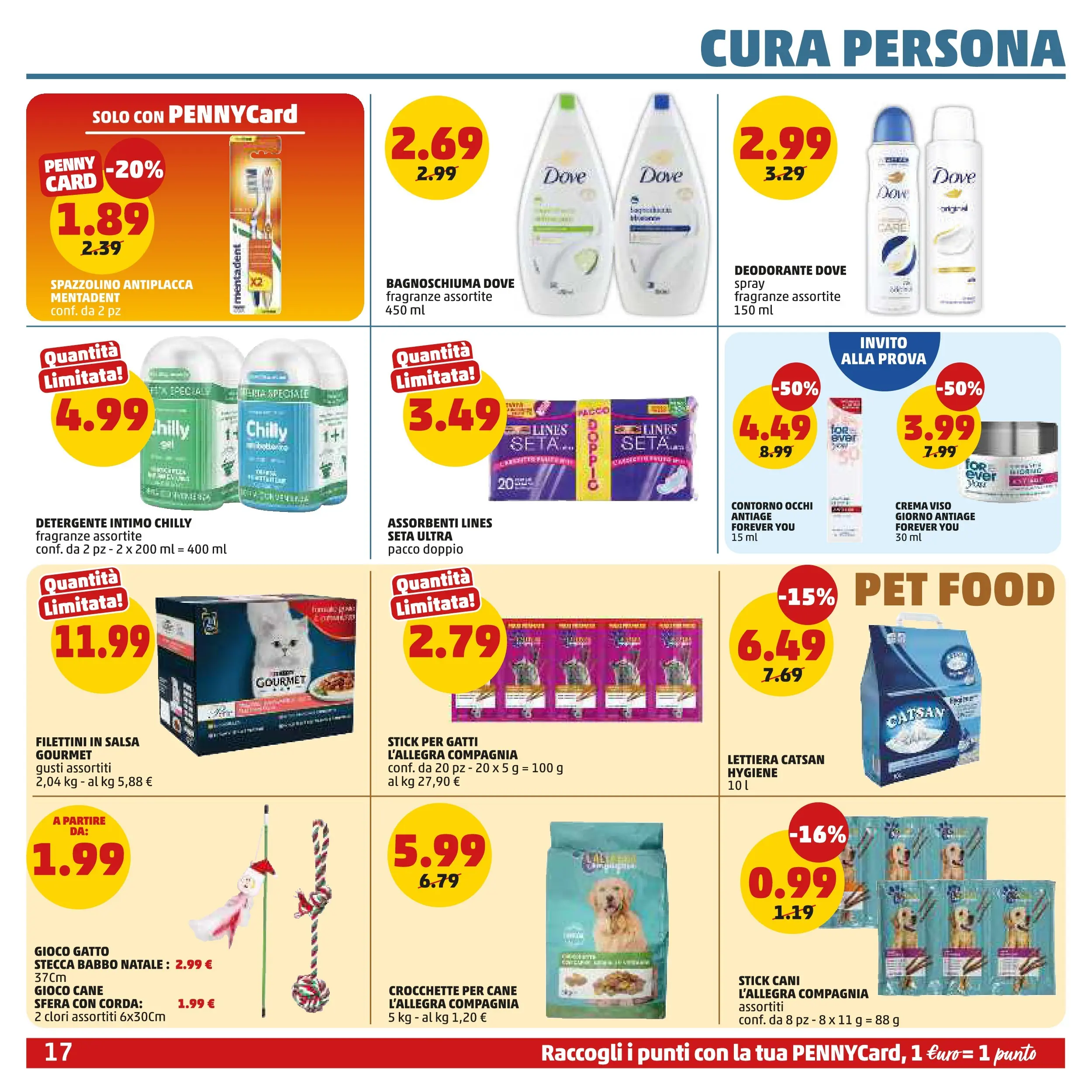 Volantino PENNY dal 06/11/2025 anteprima > (PENNY - Maxi formato) | Pagina: 17 | Prodotti: Crema, Bagnoschiuma, Detergente, Gioco