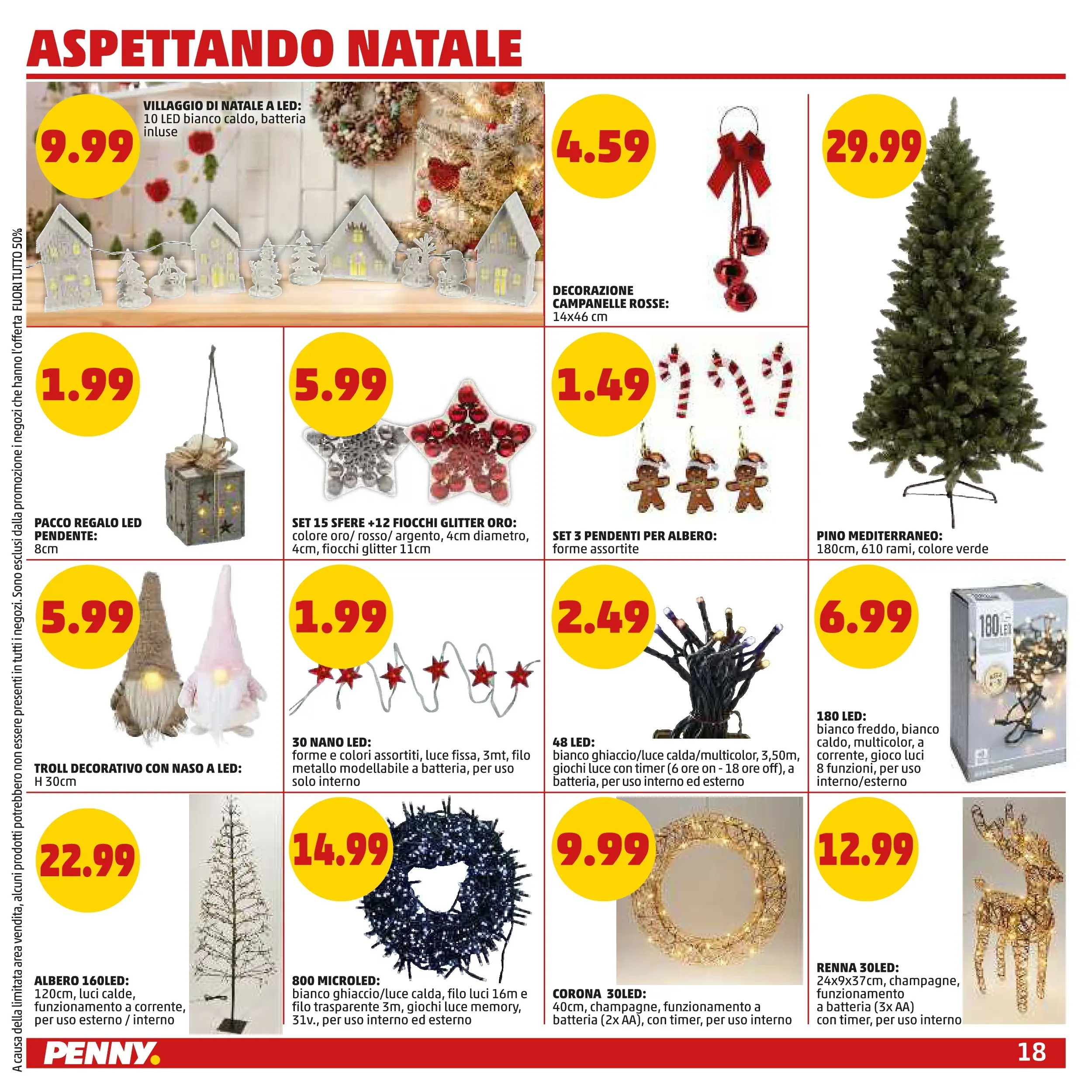 Volantino PENNY dal 06/11/2025 anteprima > (PENNY - Maxi formato) | Pagina: 18 | Prodotti: Fiocchi, Gioco, Batteria