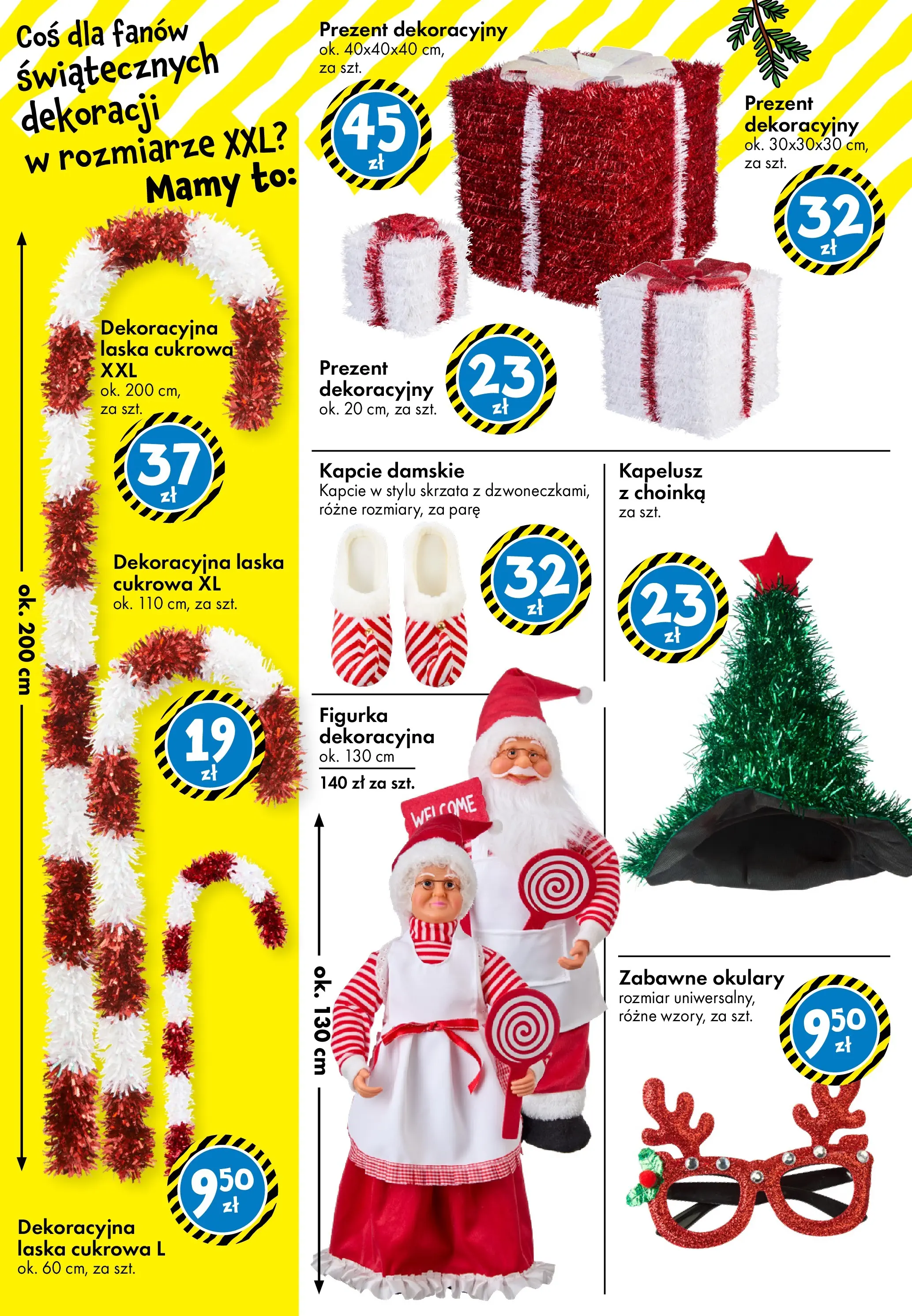 TEDi Gazetka od (07.11.2025 - 15.11.2025) | Strona: 4 | Produkty: Kapcie, Choinka, Kapelusz, Okulary