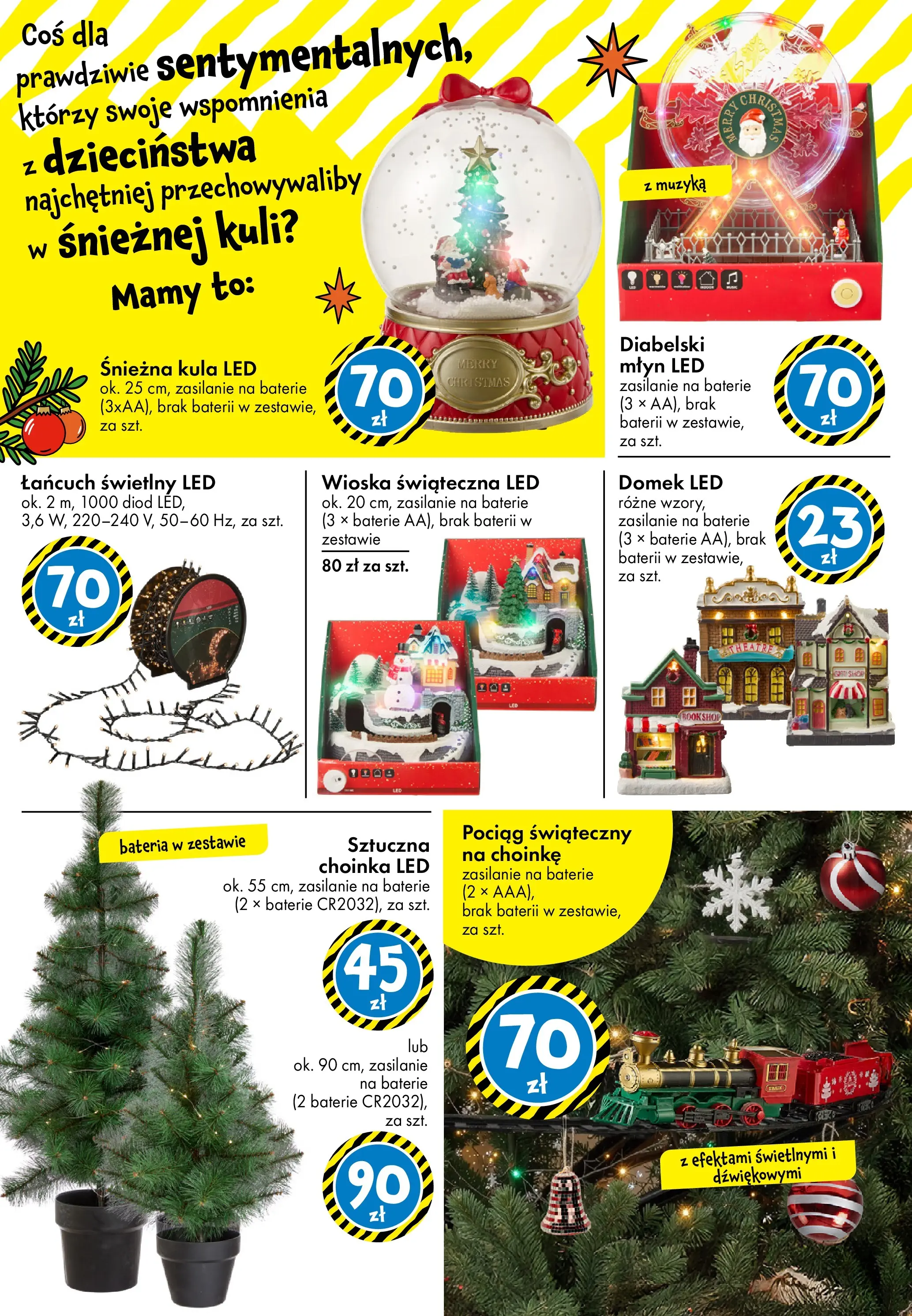 TEDi Gazetka od (07.11.2025 - 15.11.2025) | Strona: 11 | Produkty: Choinka, Baterie, Bateria