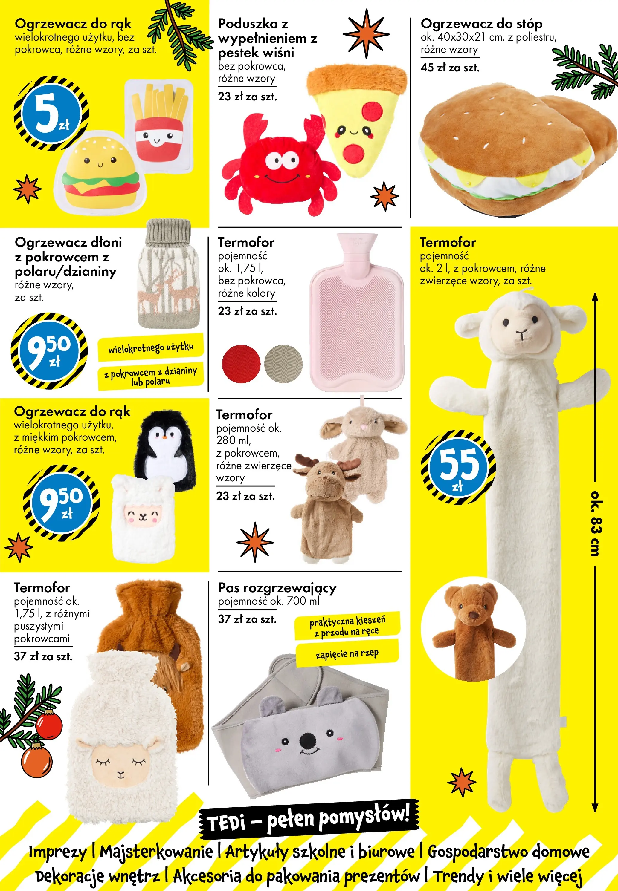 TEDi Gazetka od (07.11.2025 - 15.11.2025) | Strona: 30 | Produkty: Poduszka, Artykuły szkolne
