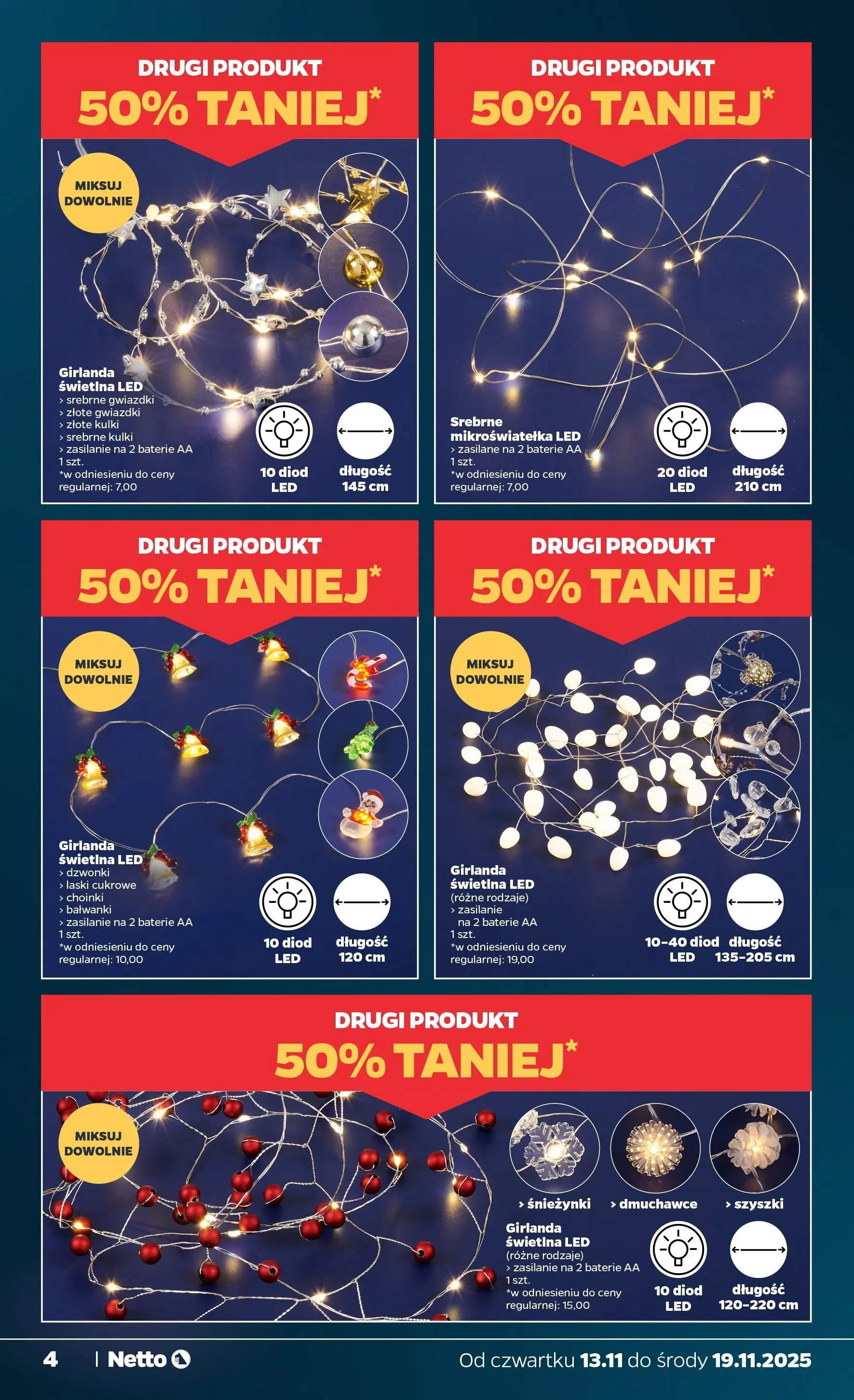 Netto gazetka - Non Food od 13.11.2025 - Aktualne promocje | Strona: 4 | Produkty: Baterie