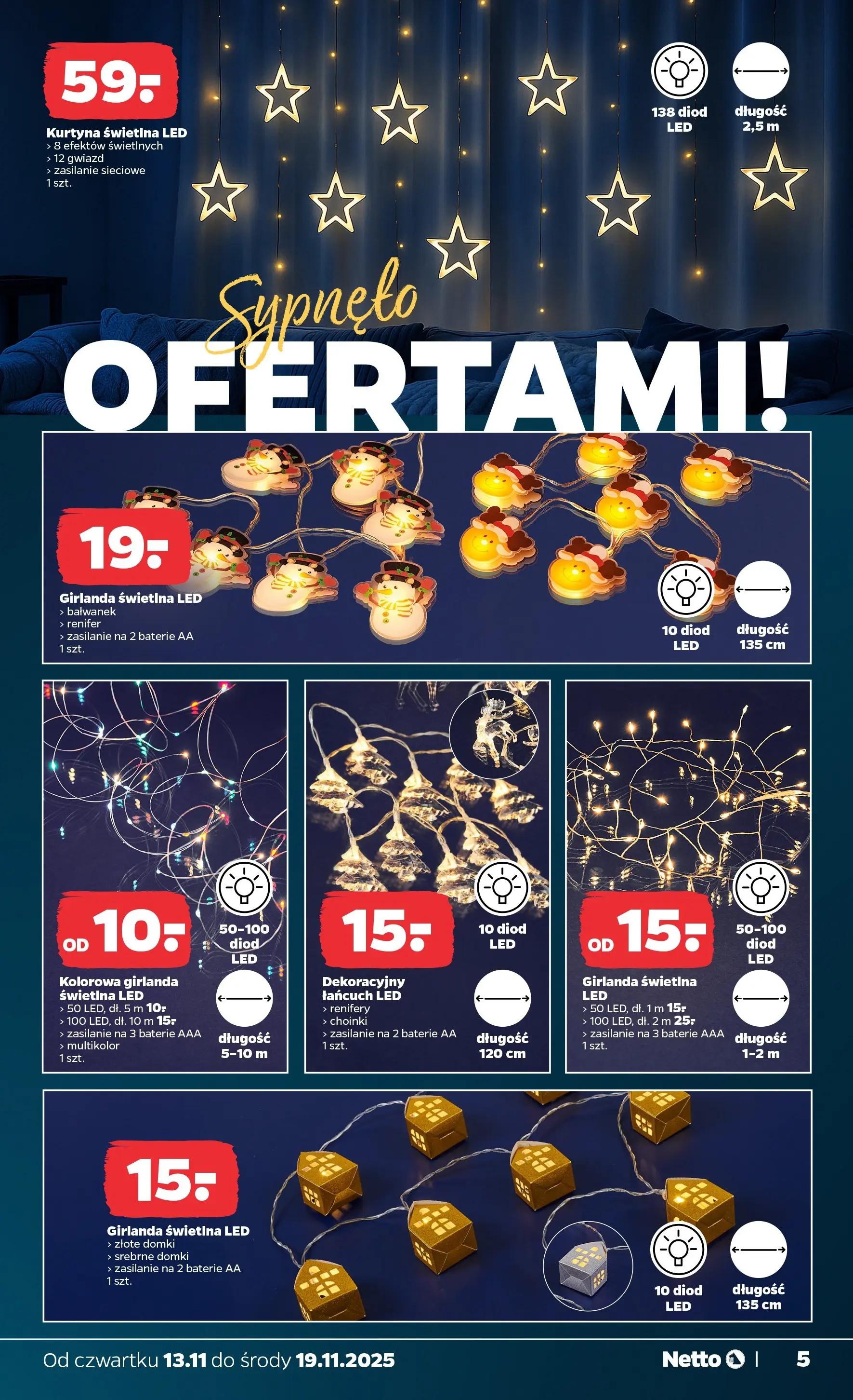 Netto gazetka - Non Food od 13.11.2025 - Aktualne promocje | Strona: 5 | Produkty: Baterie