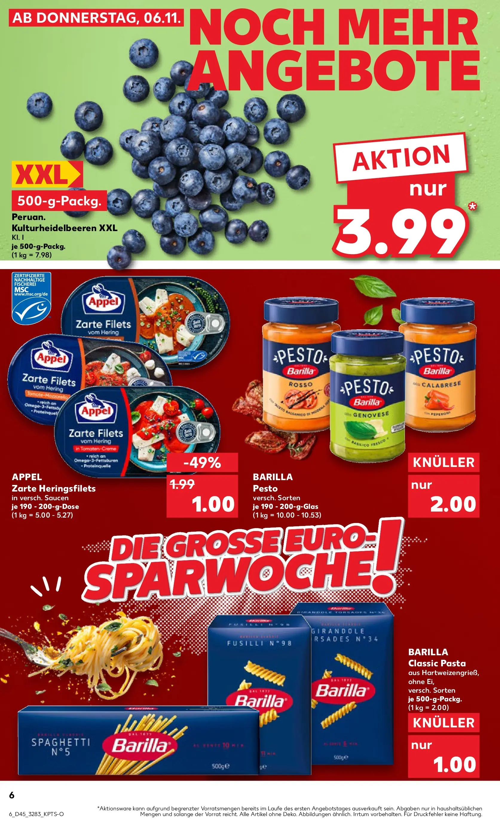 Prospekt Kaufland ab 10.11.2025 » Angebote und Werbung Online | Seite: 6 Prospekt Kaufland ab 10.11.2025 » Angebote Online zum Blättern | Seite: 6