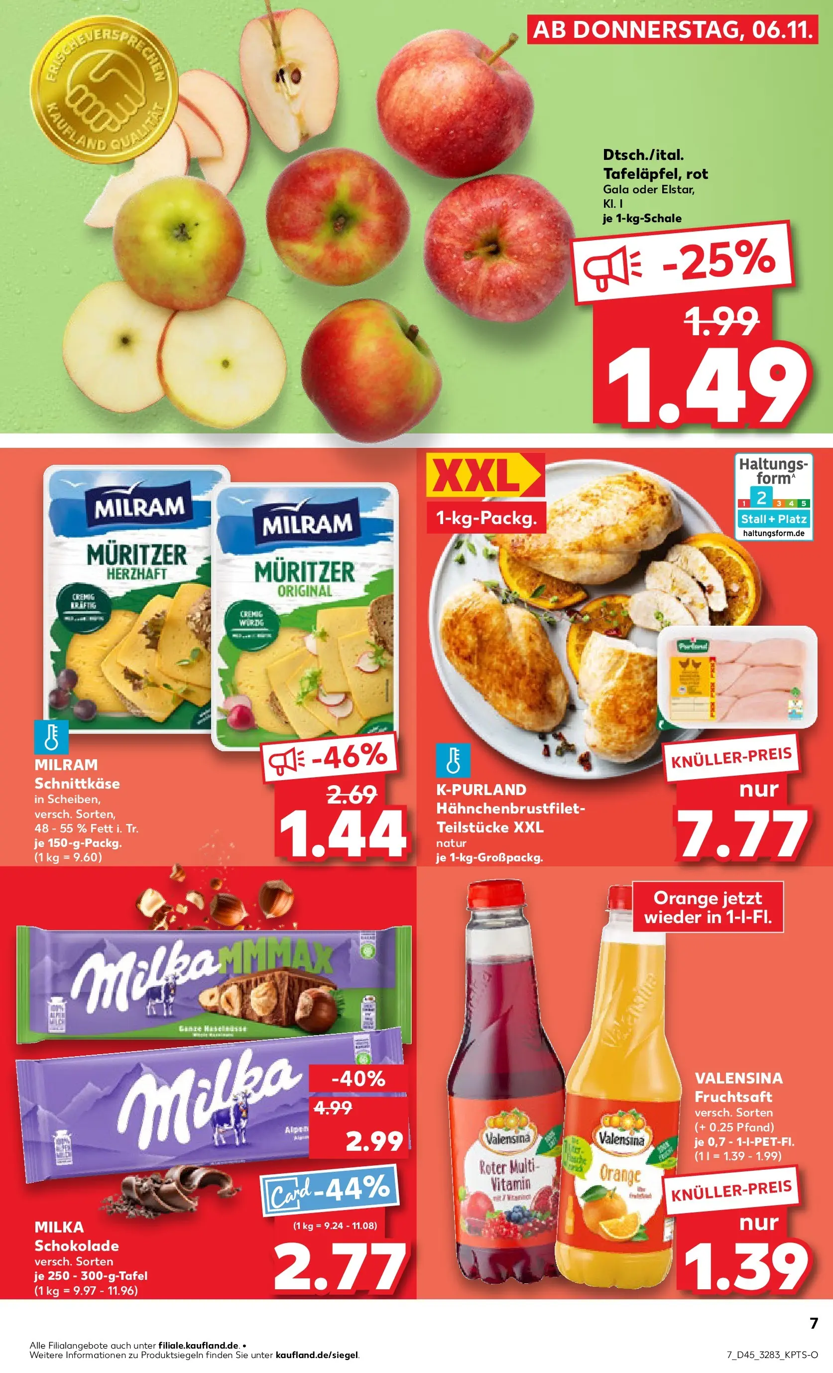 Prospekt Kaufland ab 10.11.2025 » Angebote und Werbung Online | Seite: 7 Prospekt Kaufland ab 10.11.2025 » Angebote Online zum Blättern | Seite: 7