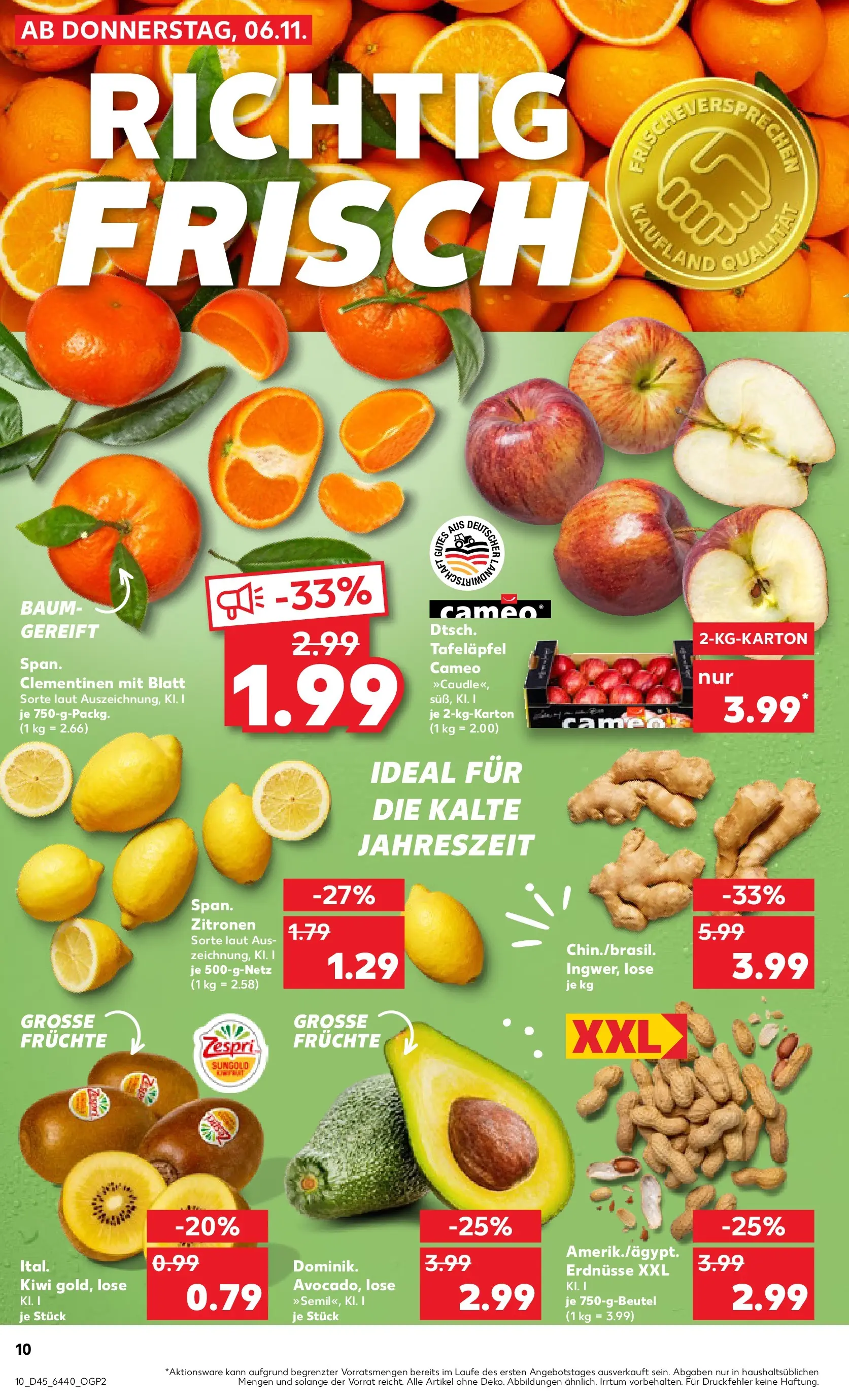 Prospekt Kaufland ab 10.11.2025 » Angebote und Werbung Online | Seite: 10 Prospekt Kaufland ab 10.11.2025 » Angebote Online zum Blättern | Seite: 10