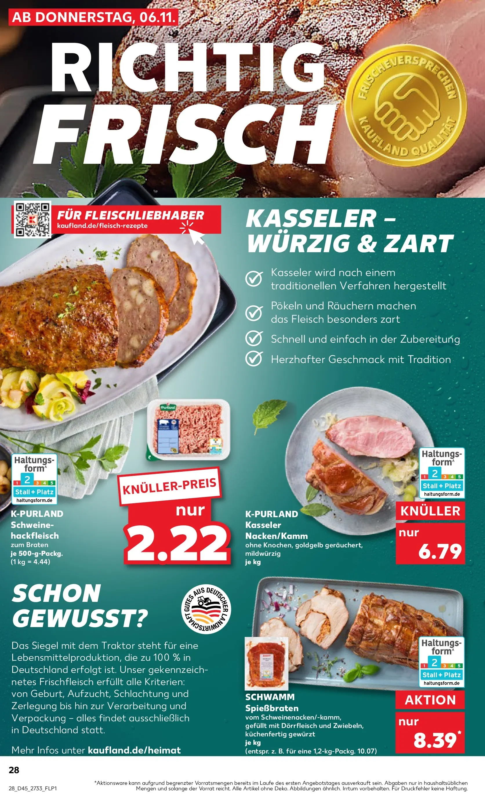 Prospekt Kaufland ab 09.11.2025 » Angebote und Werbung Online | Seite: 28 Prospekt Kaufland ab 09.11.2025 » Angebote Online zum Blättern | Seite: 28
