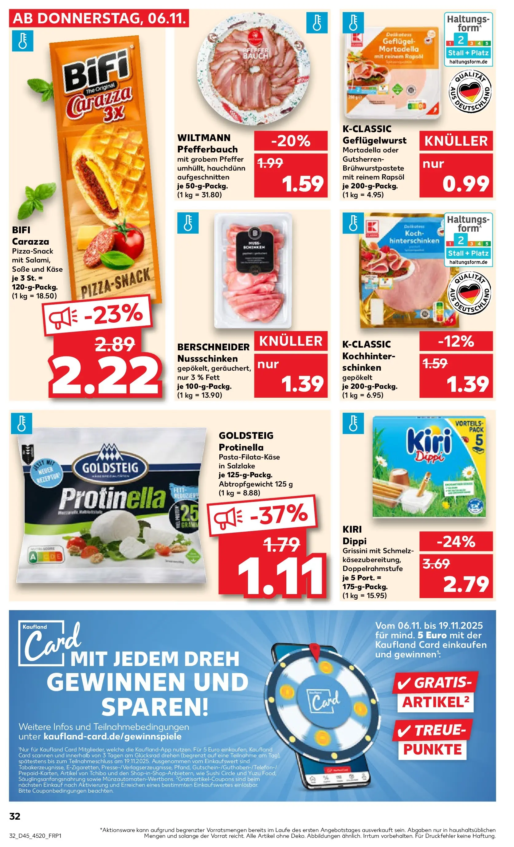 Prospekt Kaufland ab 09.11.2025 » Angebote Online zum Blättern | Seite: 32